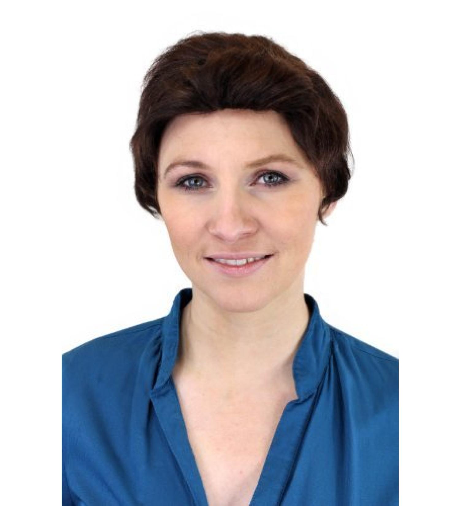 100% Human Hair Short Wave Wig - Dark Brown-Red Mix | DB205HH-2T33 - Shop Internationally - Buy Online on SooperMarket.com