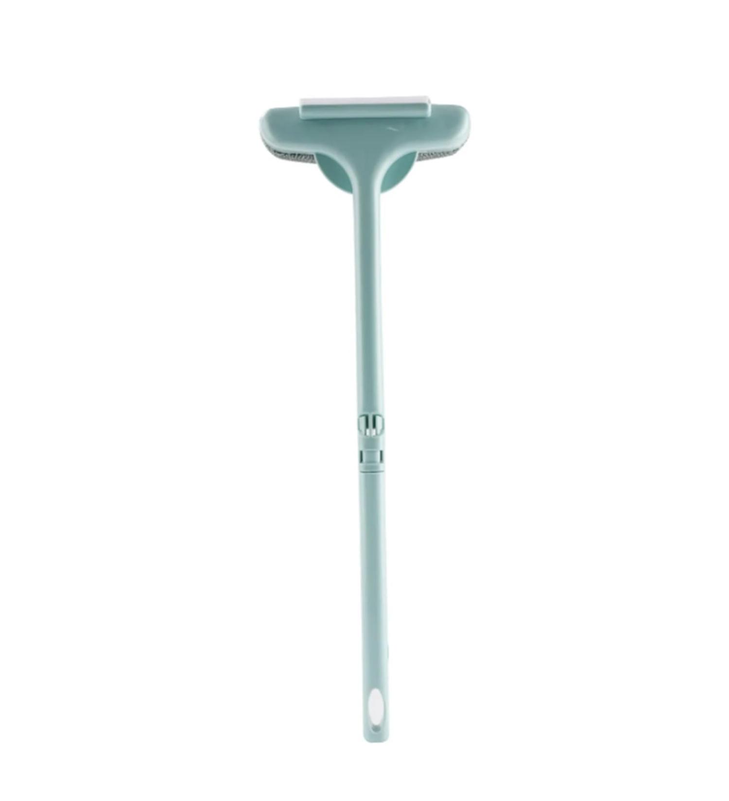 2 In 1 Window Cleaner Brush Mesh Screen Cleaner Glass Cleaning Scraper Window Screen Brush Washing Equipment extendable Blue - Buy Online on SooperMarket.com