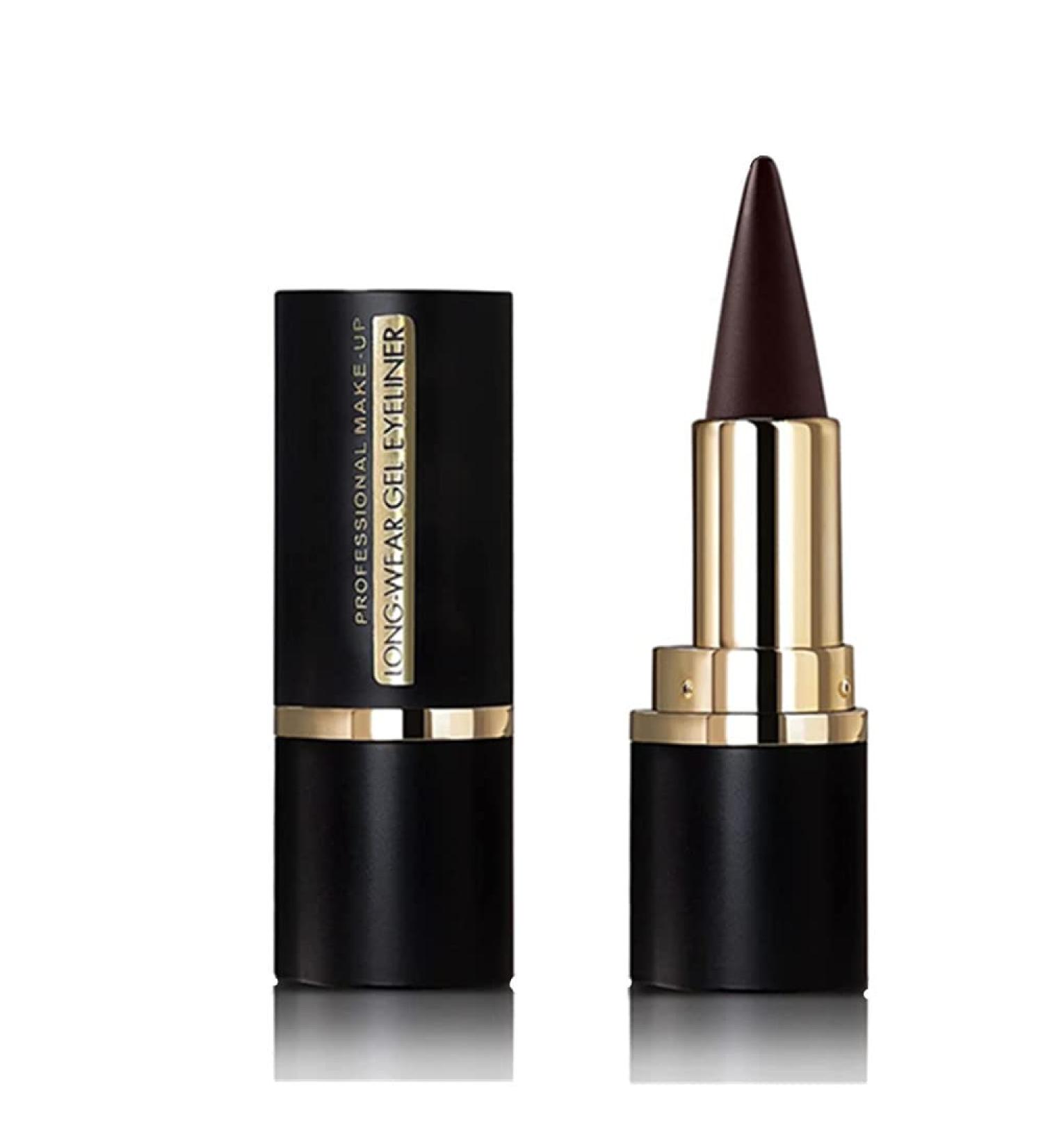 Matte Dark Brown Coffee Gel Eyeliner Stick for Women - Smooth Eye-liner Pen Makeup Tattoo - Buy Online on SooperMarket.com