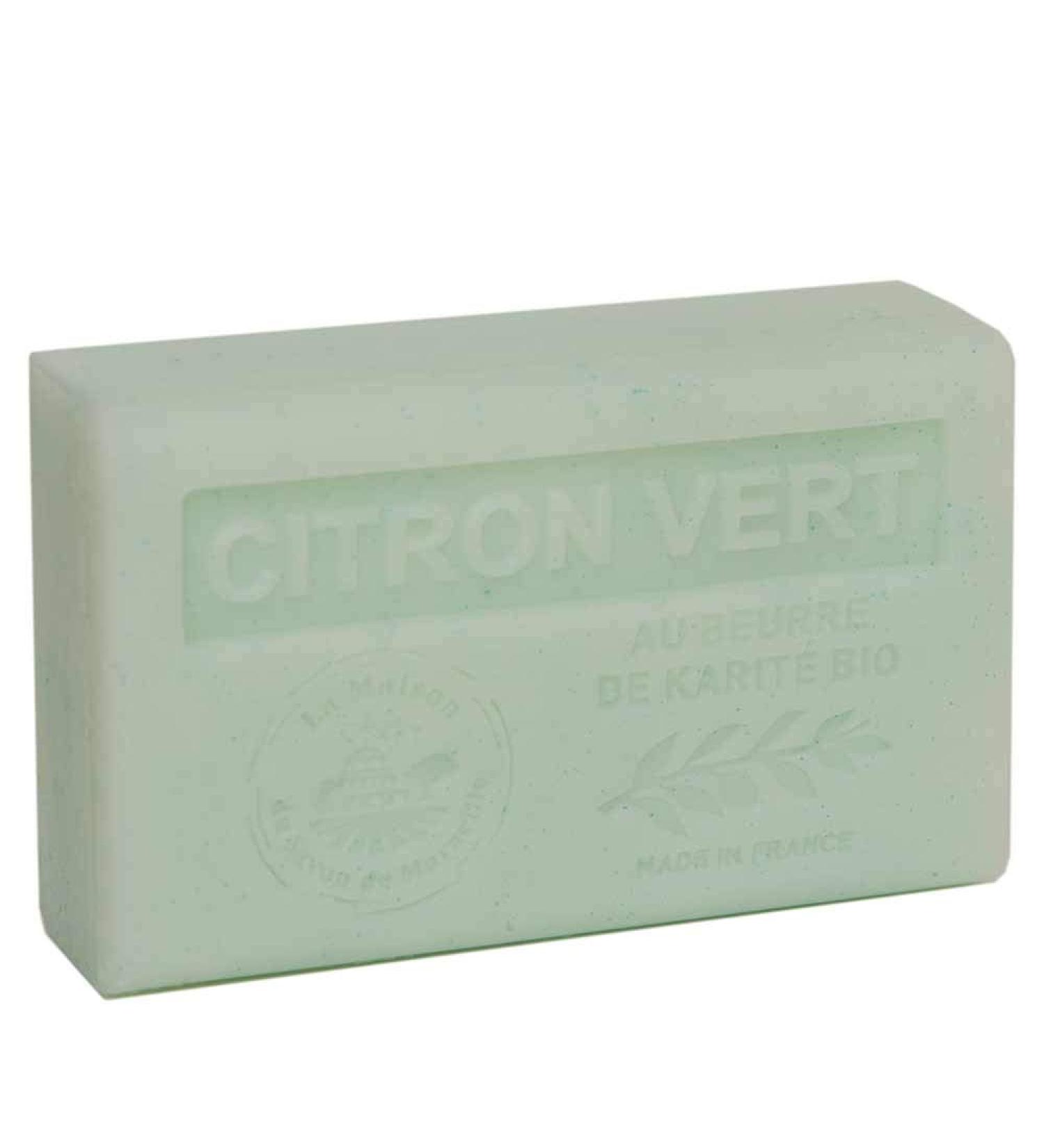 French Soap With Shea Butter - Maison du Savon - Lime 125g