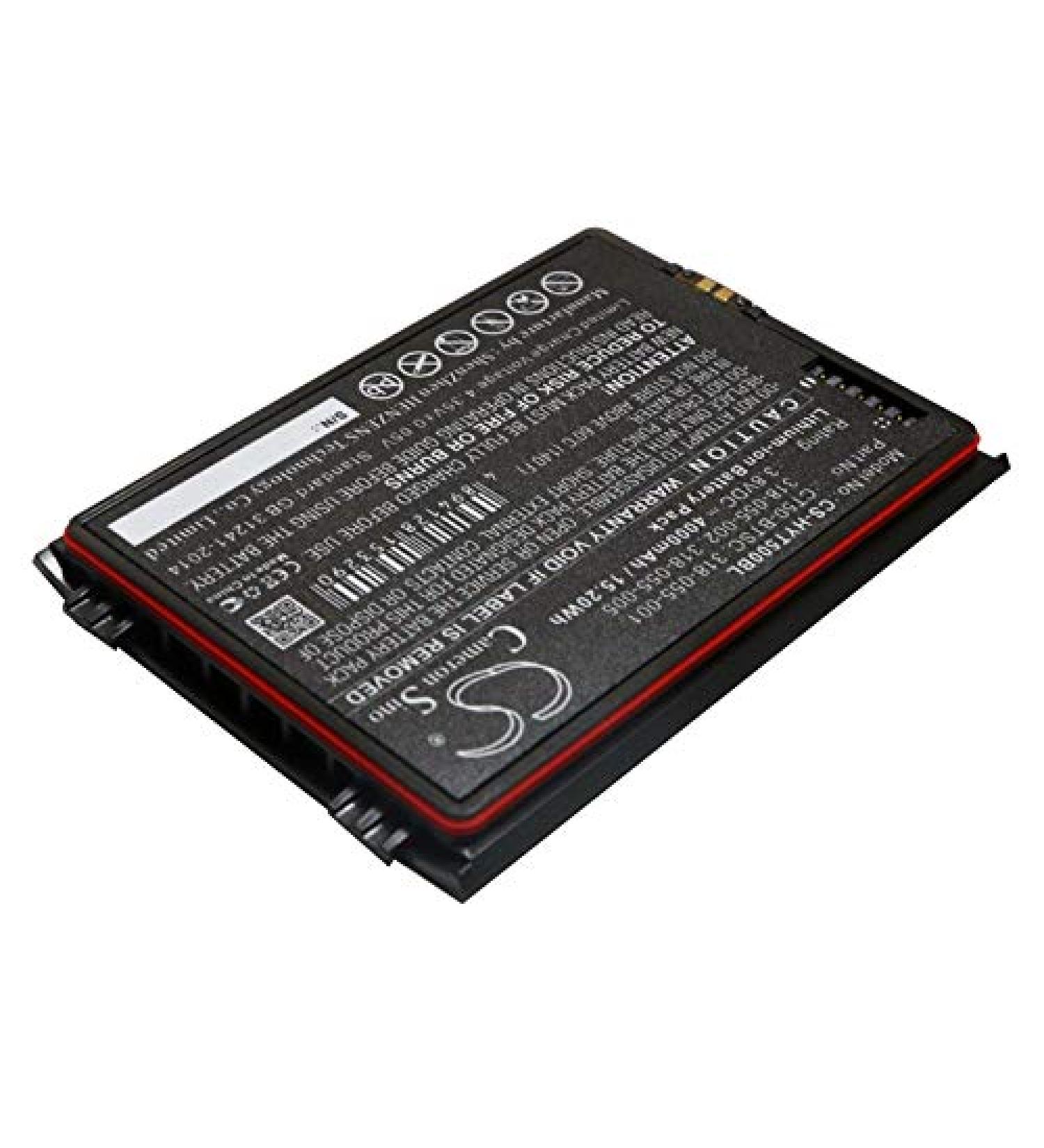 PRUVA Battery for Dolphin CT40 CT40XP CT50-BTSC - High Capacity 4000mAh Replacement (P/N: 318-055-001 318-055-002) - International Shipping Available - Buy Online on SooperMarket.com