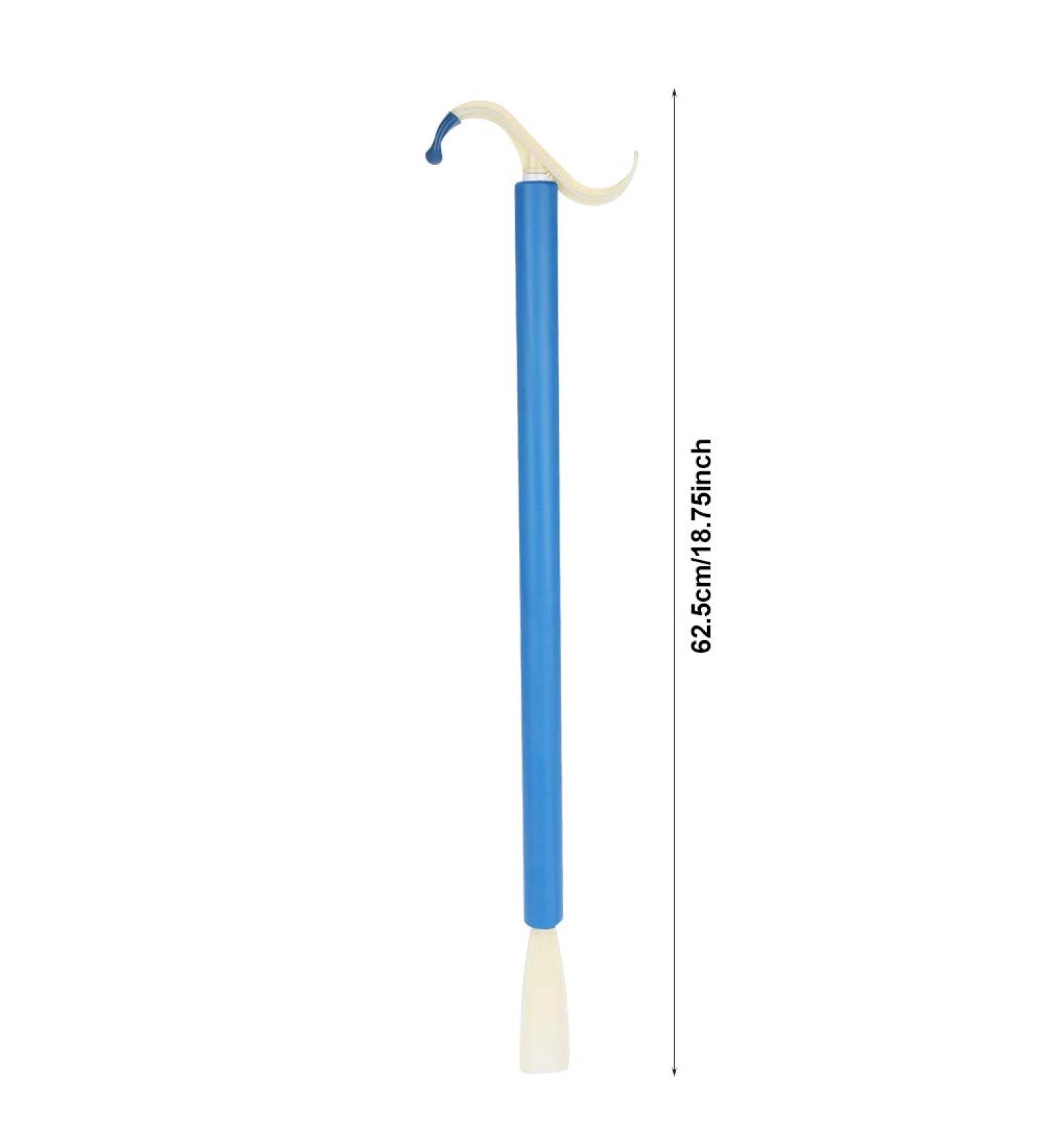 S Shaped Hook Stick Long Handle Mobility Disability Aid Dressing Stick Wheelchair Users for Pregnant Woman - Buy Online on SooperMarket.com