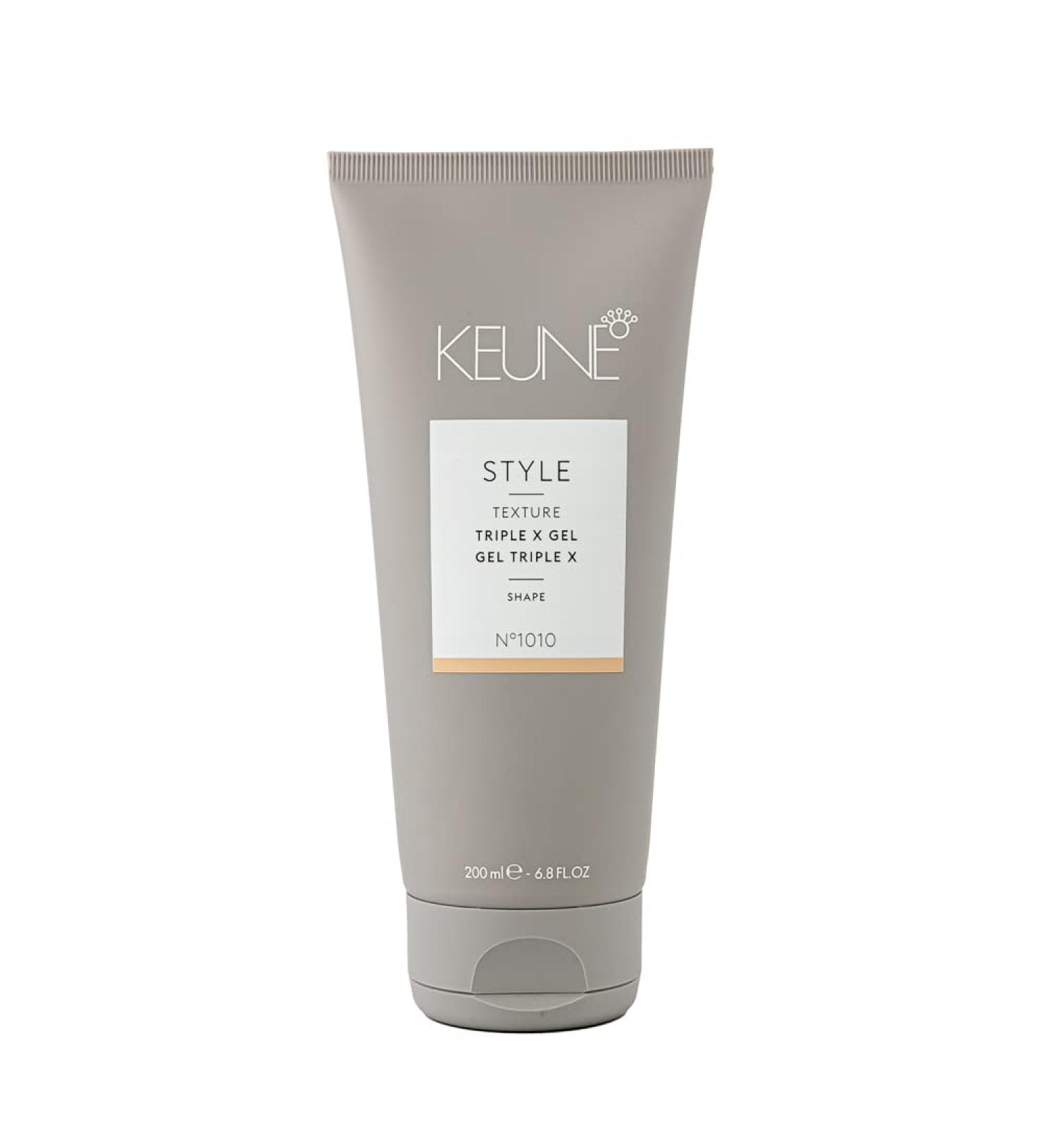 KEUNE Style Triple X Gel Strong Hold Hair Gel 6.8 Oz - High Shine Finish - Buy Online on SooperMarket.com