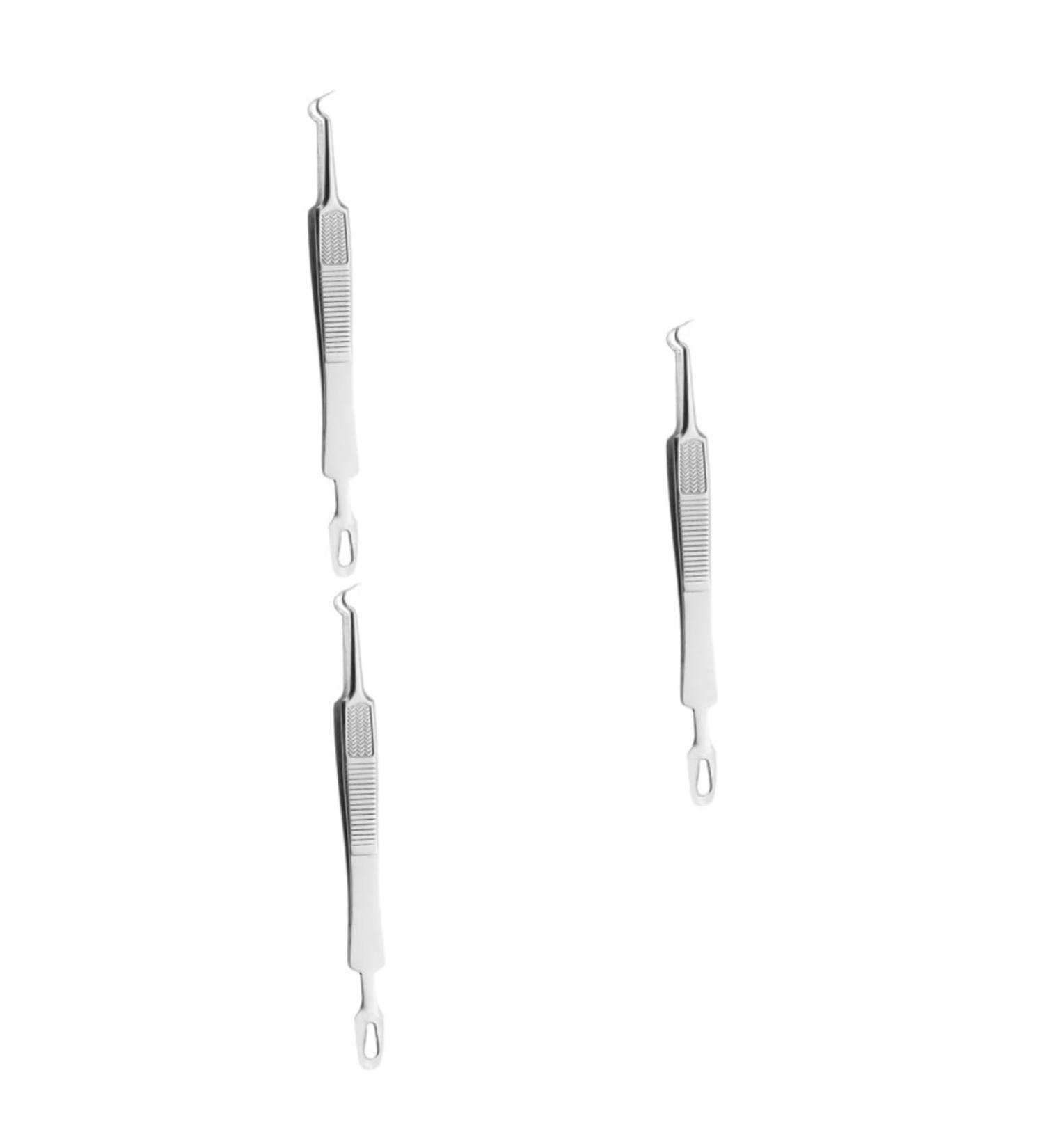 Healeved 9 Pcs Clip Pimple Extractor Kit Comedone Extractor Tweezers Stainless Steel 1 count (Pack of 1) - Buy Online on SooperMarket.com