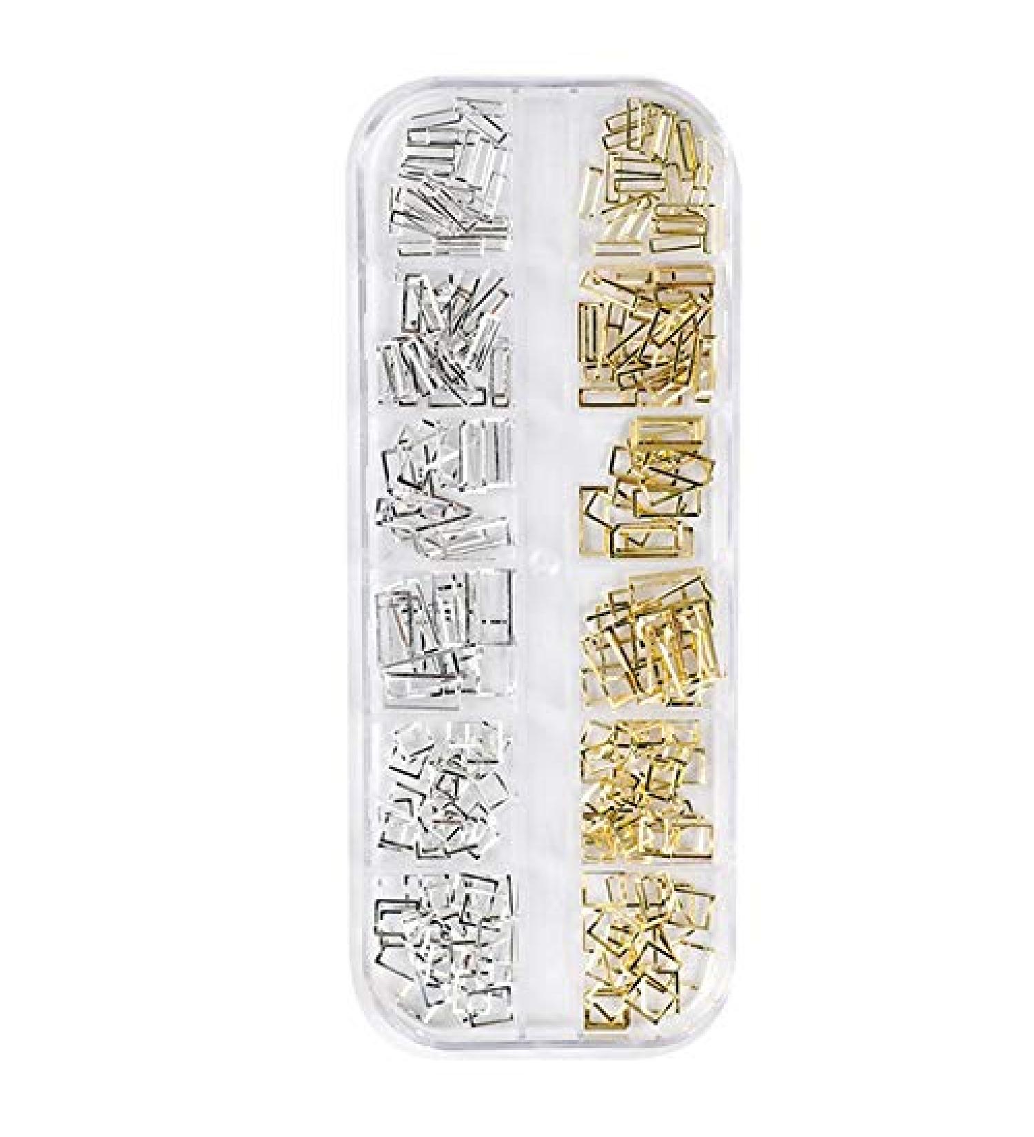 Desikixudy Star Month Gold and Silver Nail Art Metal Shell 3D Nail Decoration Studs Rhinestones Nail Art Design Charms Stone 07 - Buy Online on SooperMarket.com