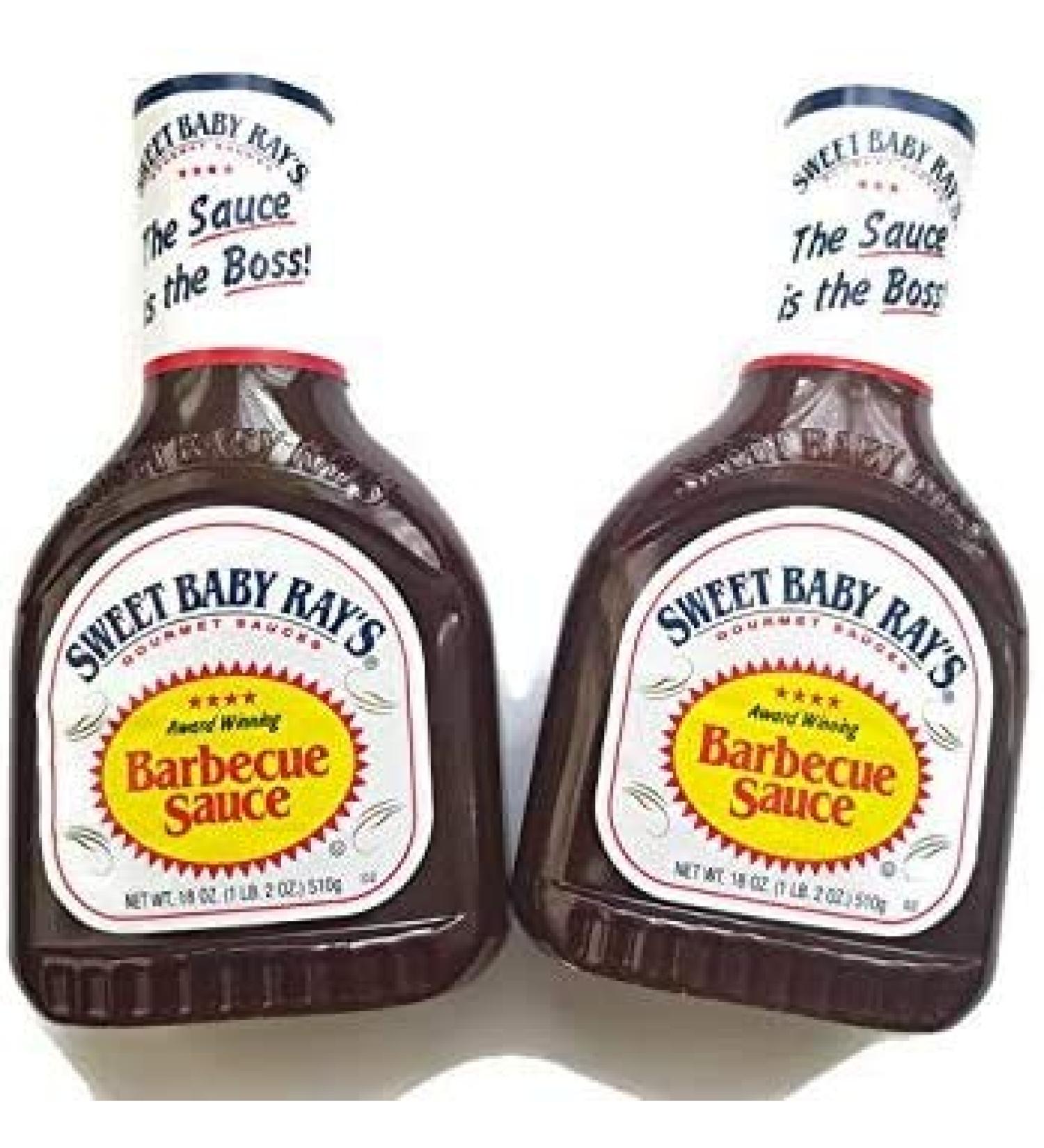 Sweet Baby Ray's Barbecue Sauce 2 Bottle Bundle 2 Count (Pack of 1)