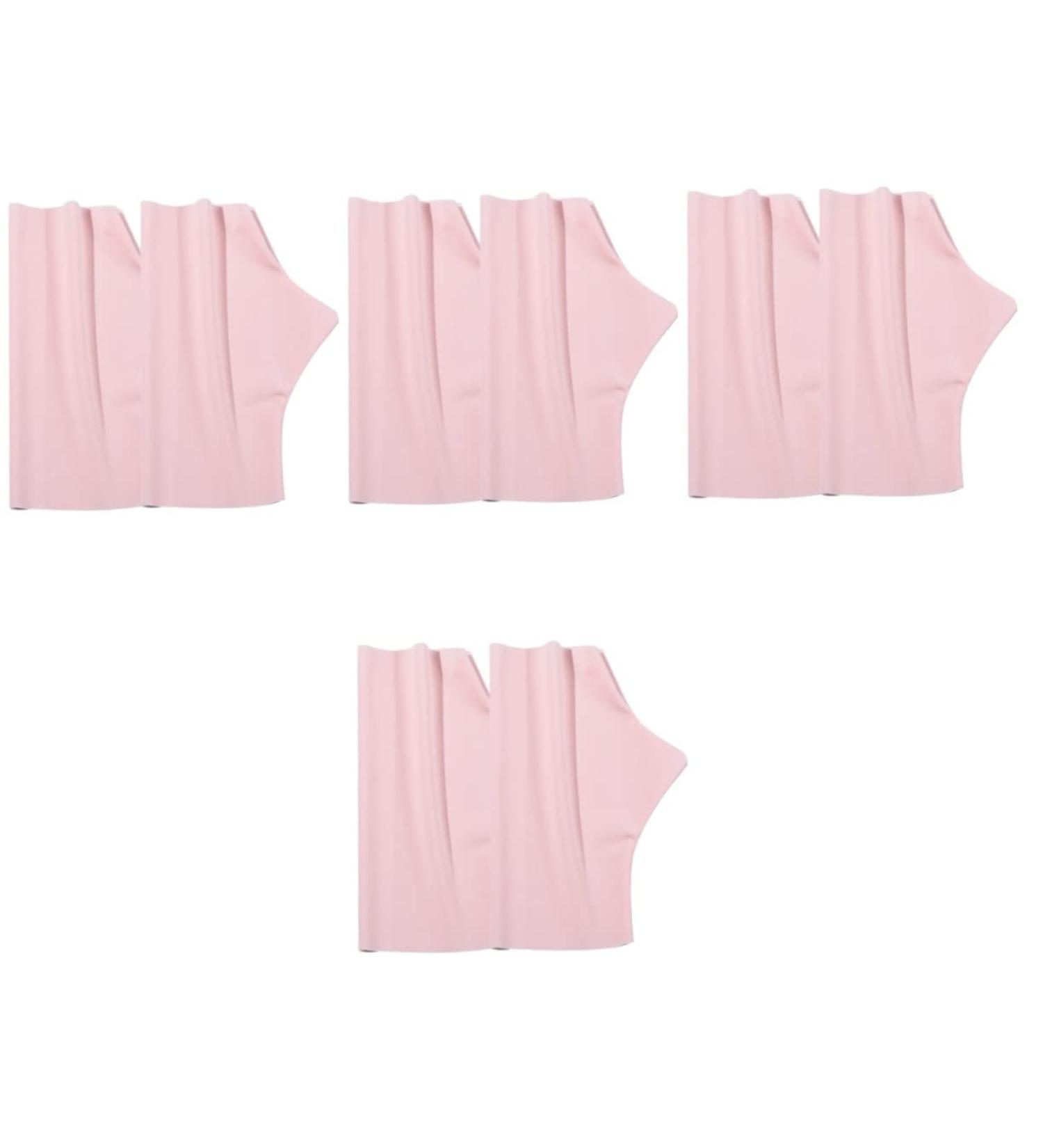 minkissy 4 Pairs Ice Silk Nail Gloves UV blocking gloves fingerless protection gloves anti UV hands gloves anti gloves nail salon gloves UV shield gloves hand gloves Nylon outdoor Miss - Buy Online on SooperMarket.com