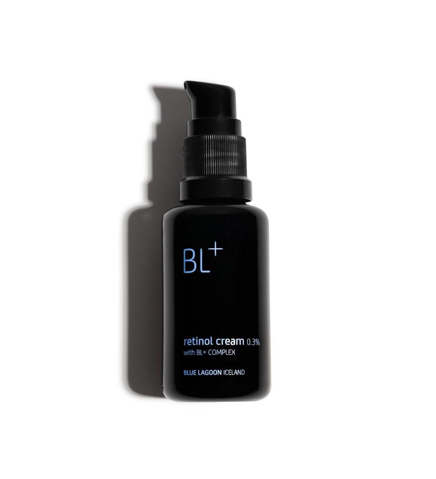 Blue Lagoon BL+ Retinol Cream 0.3% | Sustainable Bioactive Luxury Facial Moisturizer (1 oz | 30 ml) - International Shipping Available - Buy Online on SooperMarket.com