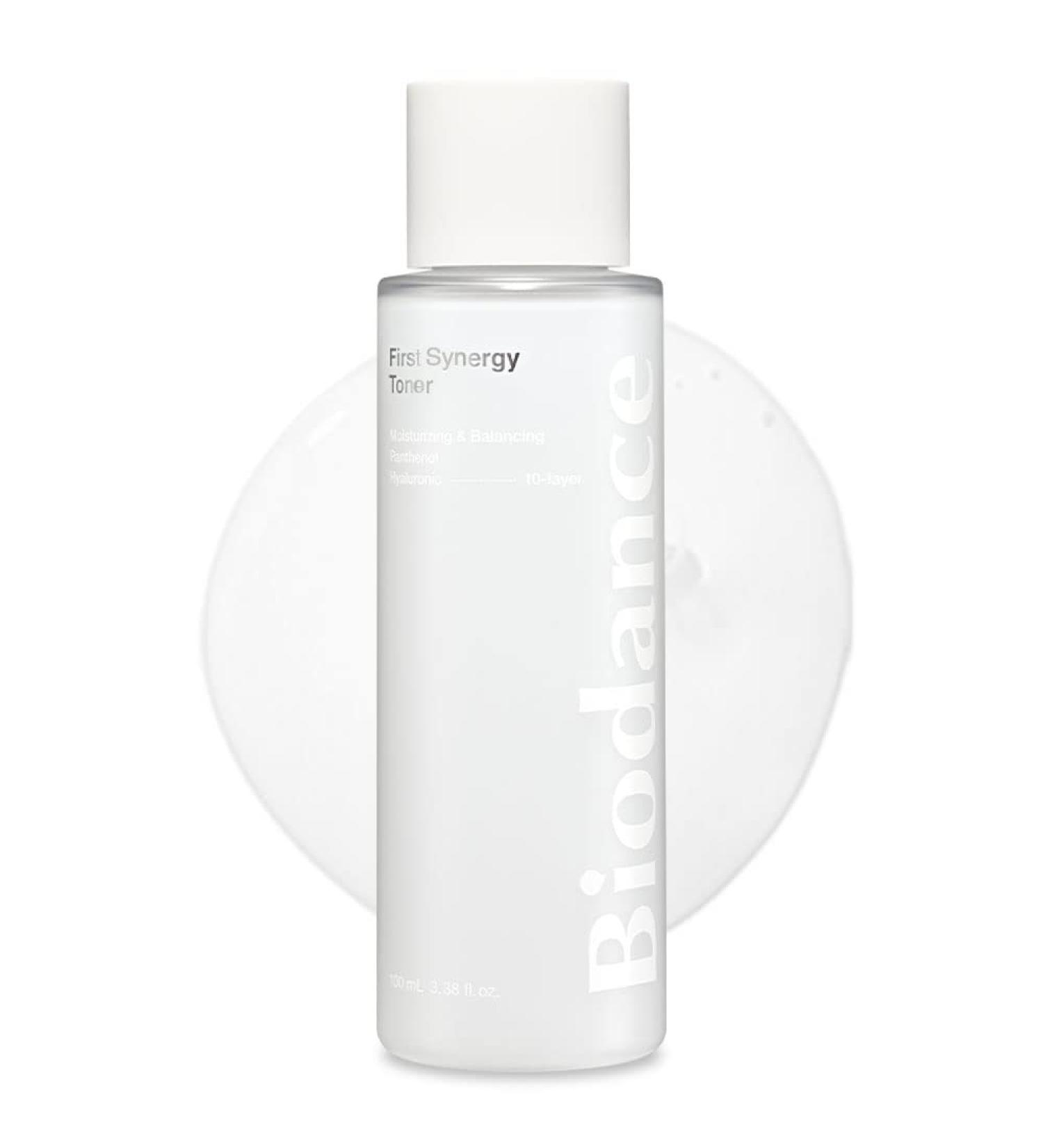 Biodance First Synergy Toner 3.38 fl.oz | Hyaluronic Acid All-in-One Moisturizing Toner for Skin Balance - Buy Online on SooperMarket.com