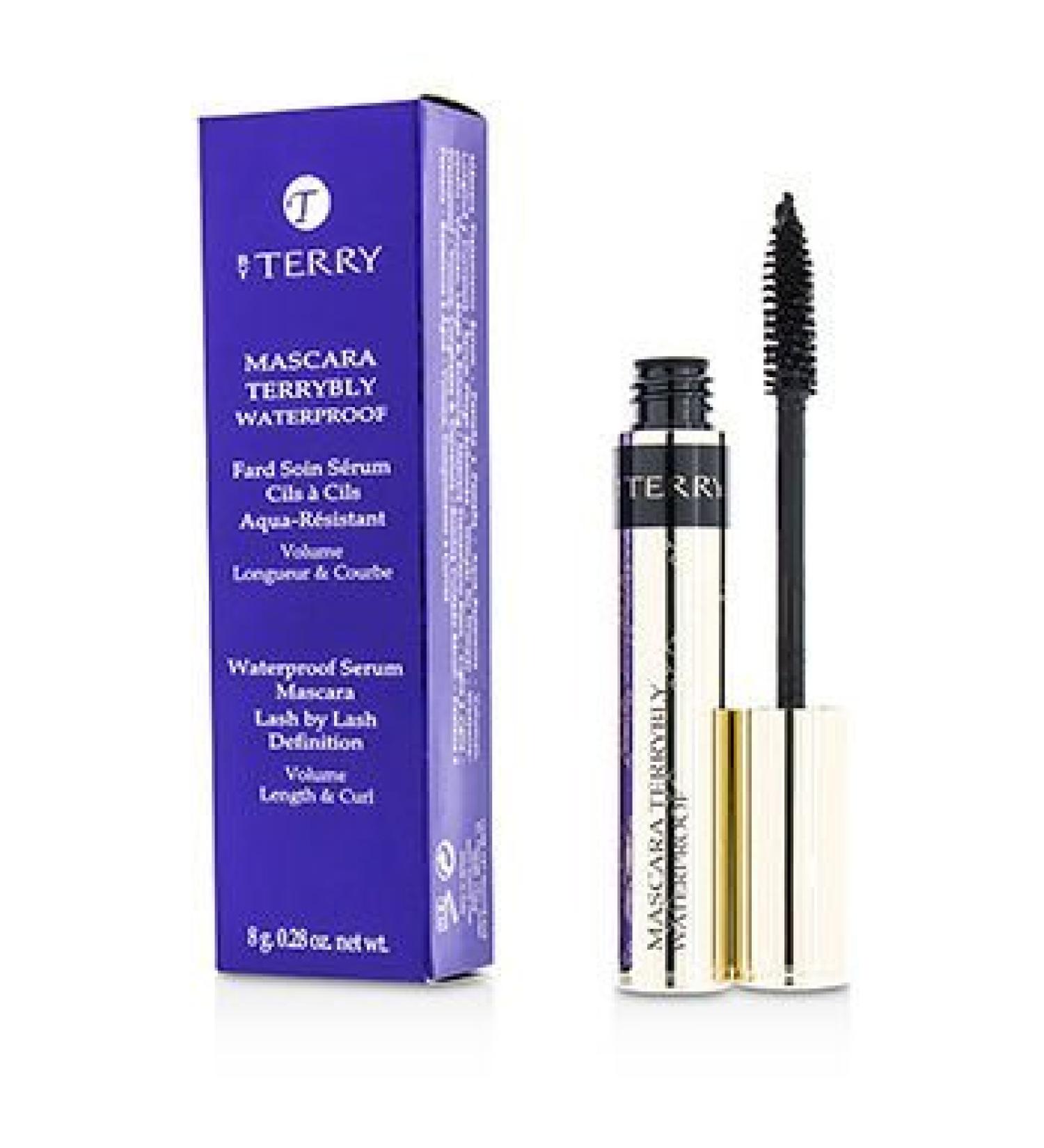 By Terry Mascara Terrybly Waterproof - # 1 Black 8g/0.28oz by By Terry