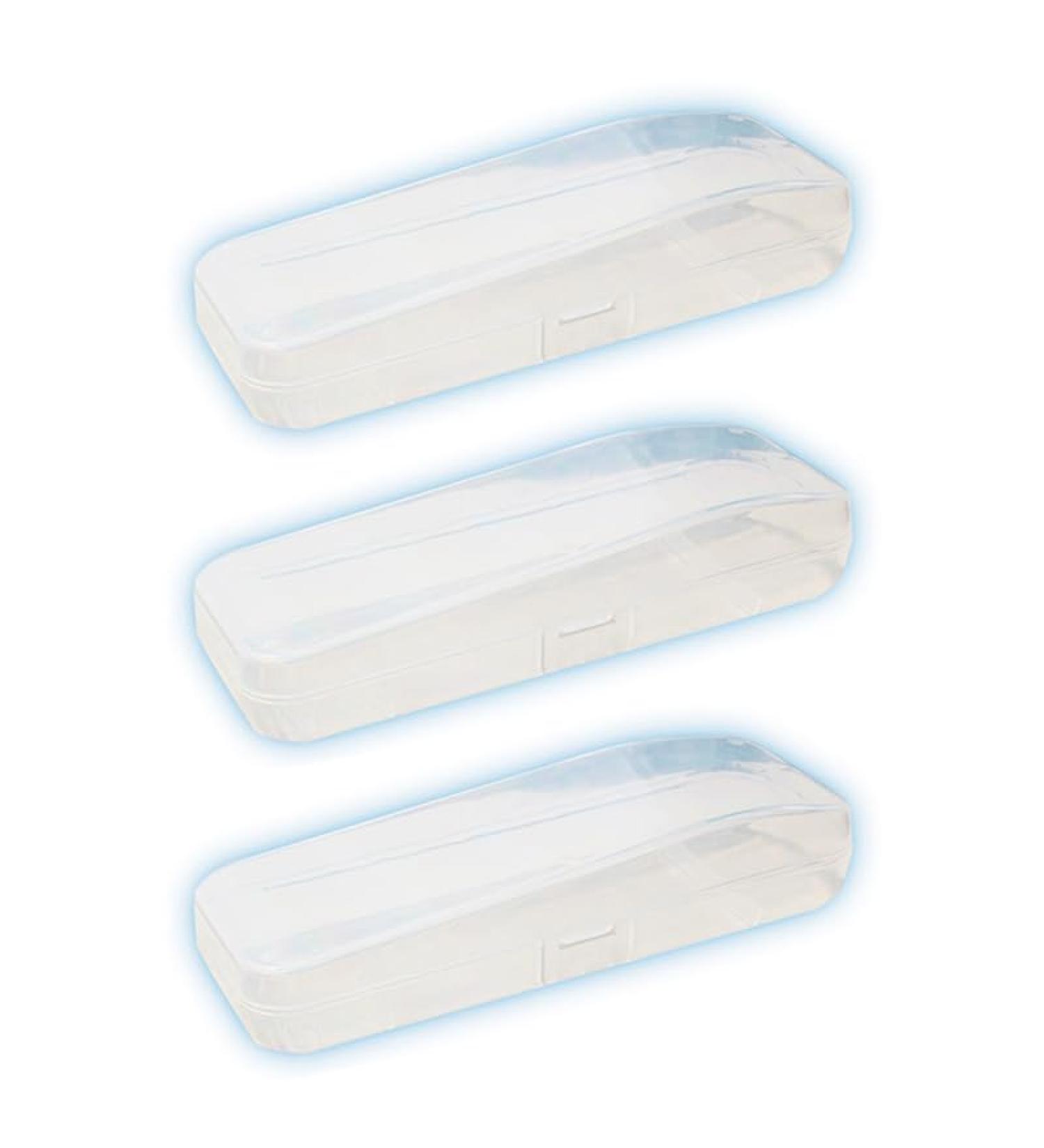 Razor storage boxer-shaving-keeper-shaving system-box use: Suitable for packaging and storage of razors 3PCs monochrome