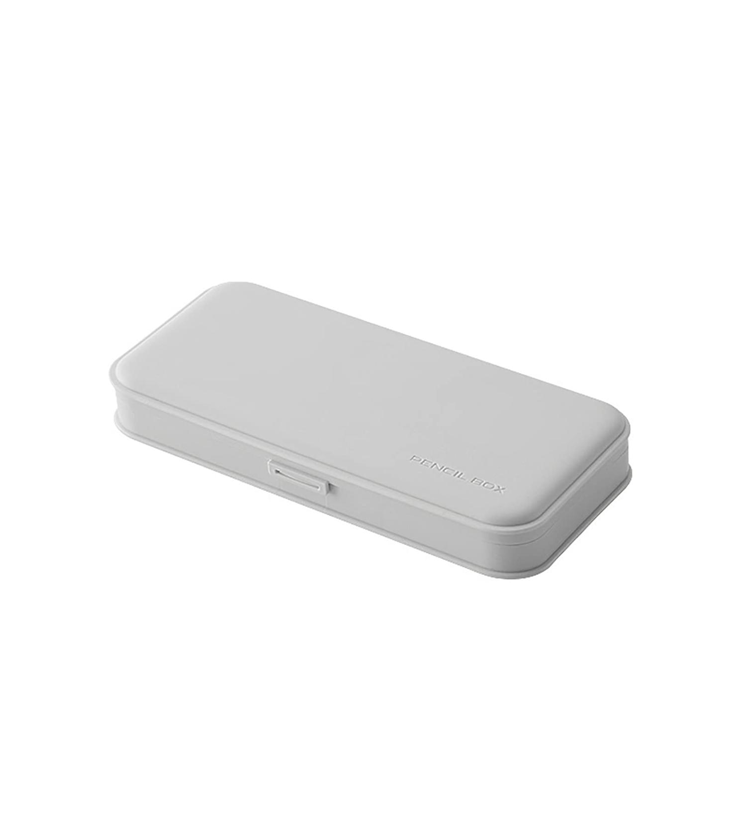 Multi Functional Waterproof Pencil Case Doraking Brief PP Plastic Frosted Pen Pencil Stationery Bag Pencil Case Students Stationery for Pens Pencils Markers (Grey) - Buy Online on SooperMarket.com