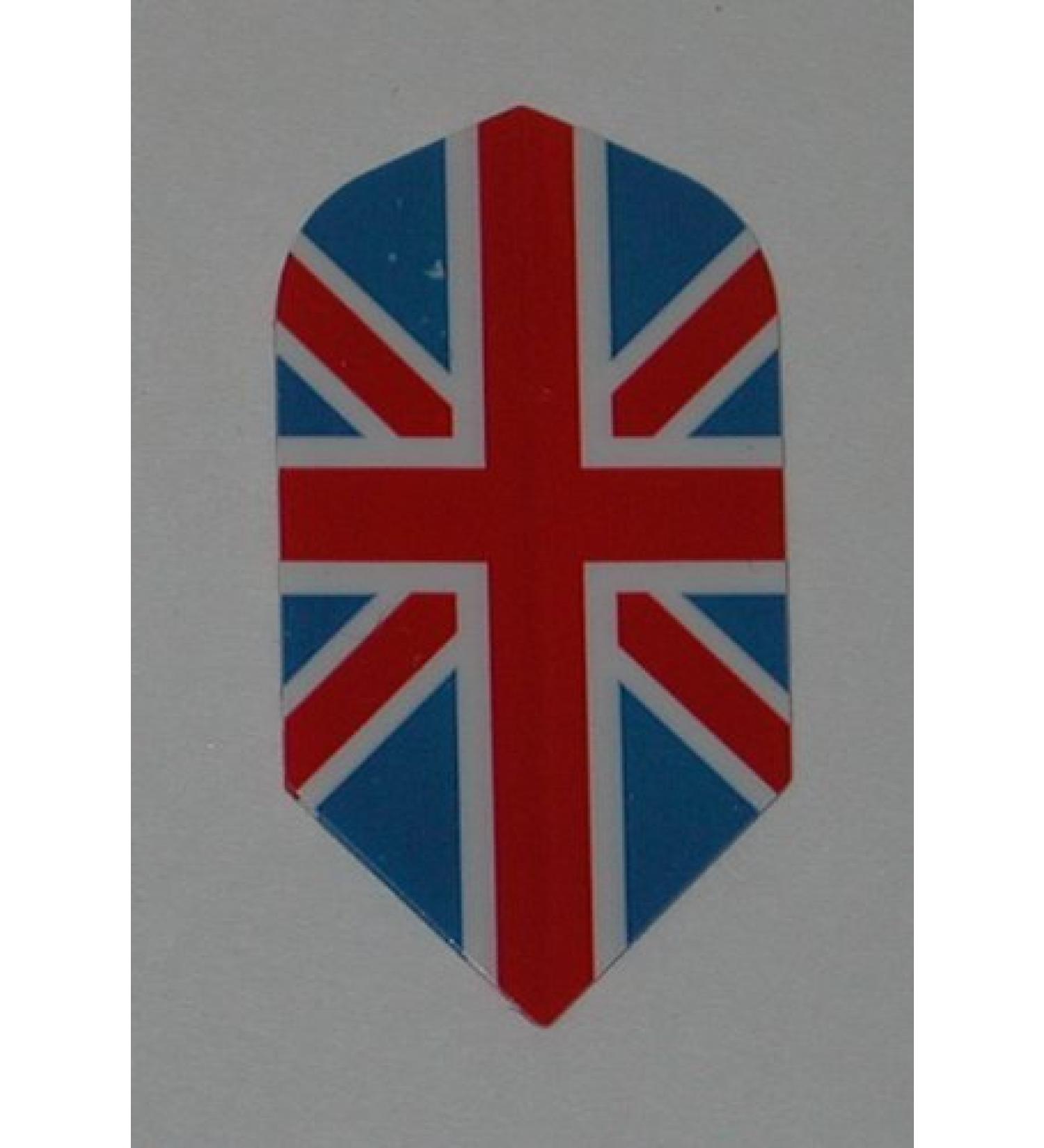 US Darts - 5 Sets (15 Flights) Union Jack, England, UK Slim Dart Flights