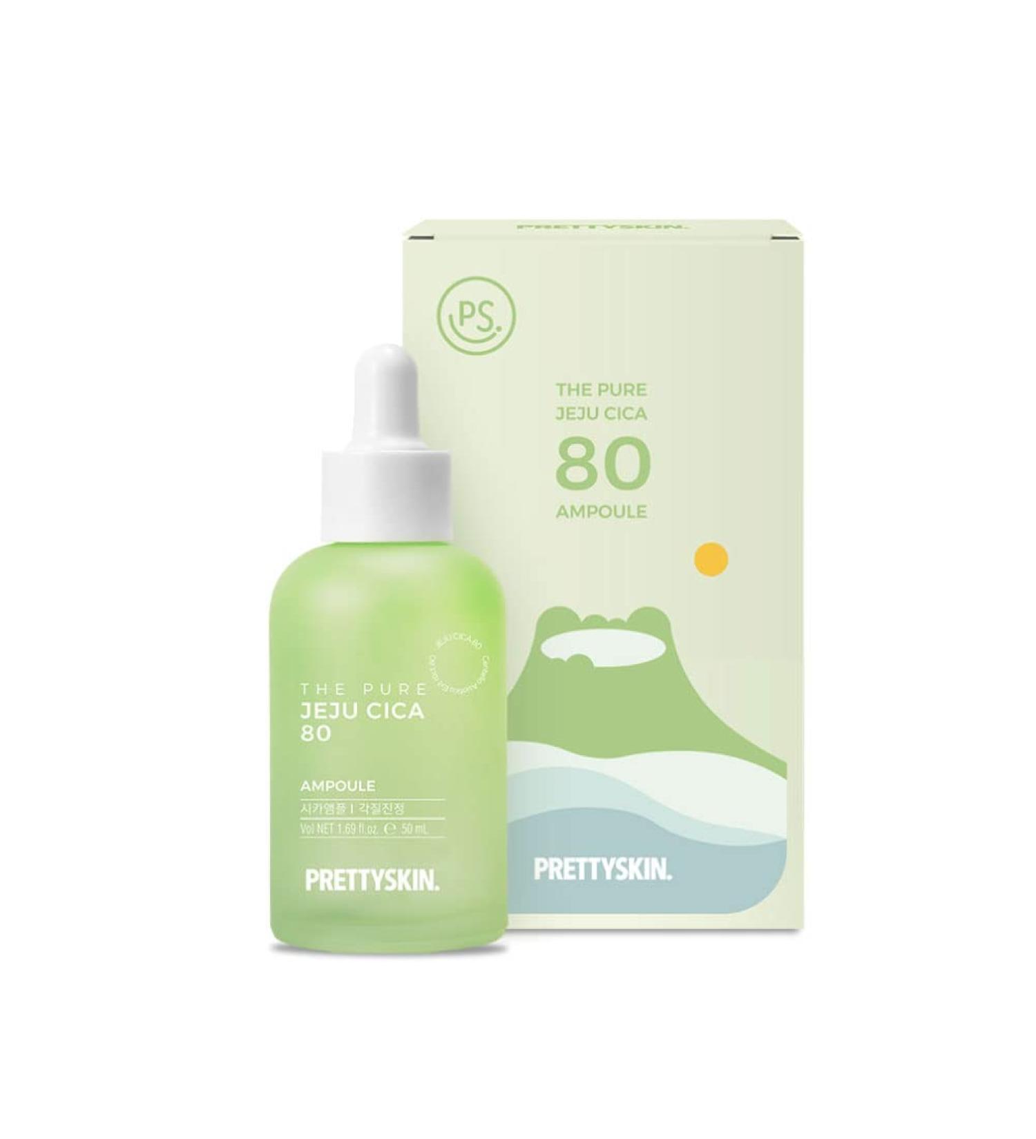 Buy PS.PRETTYSKIN Pure Jeju Cica Ampoule 80% - Soothing Revitalizing & Hypoallergenic Skin Care | International Shipping Available - Buy Online on SooperMarket.com