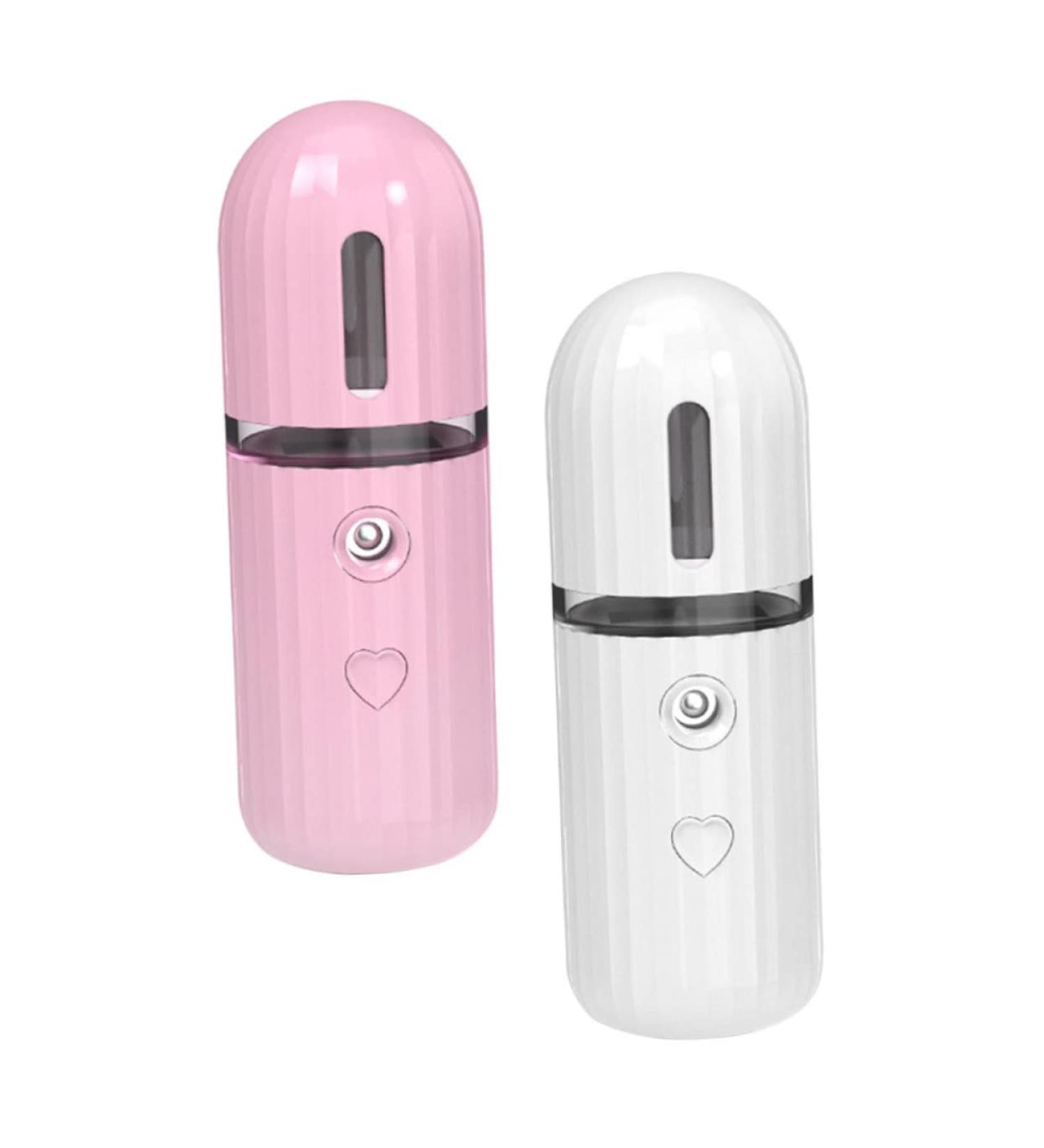 Angoily 2pcs Moisturizing Sprayer Mini Humidifier Facial Premium Facial Mister Travel Portable - Buy Online on SooperMarket.com