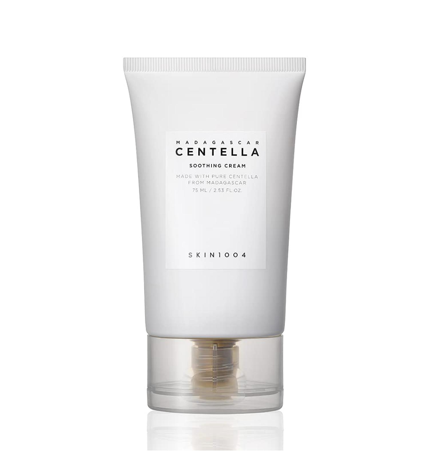 SKIN1004 Madagascar Centella Soothing Cream 2.53 fl.oz - 75ml | Quadruple Ceramide Complex for Stronger Skin Barrier and Smoother Skin - Buy Online on SooperMarket.com