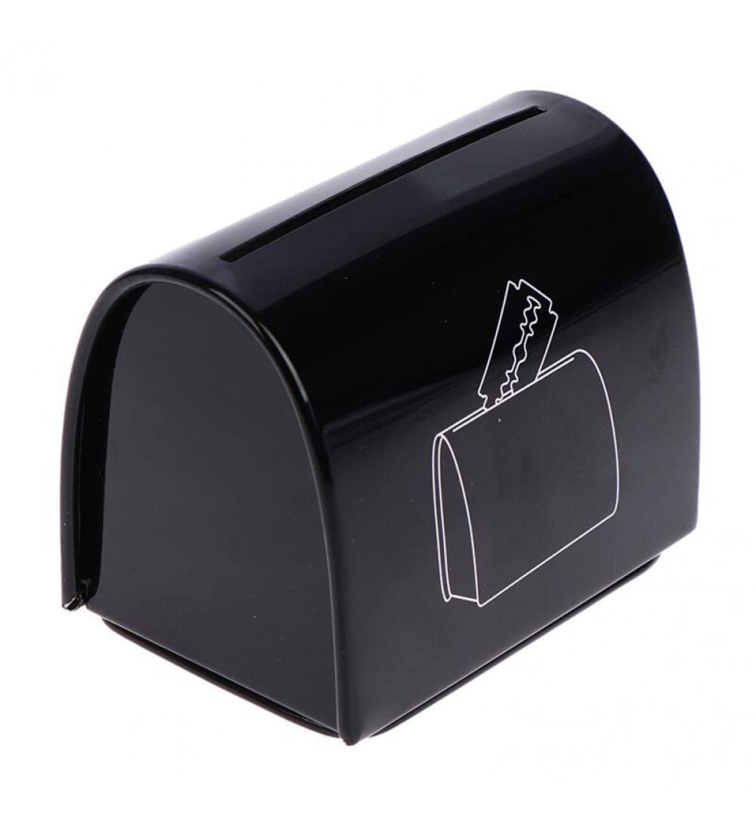 Safe Razor Blade Disposal Case - Portable Shaver Storage Box for Straight Razors | Secure & Eco-Friendly - Buy Online on SooperMarket.com