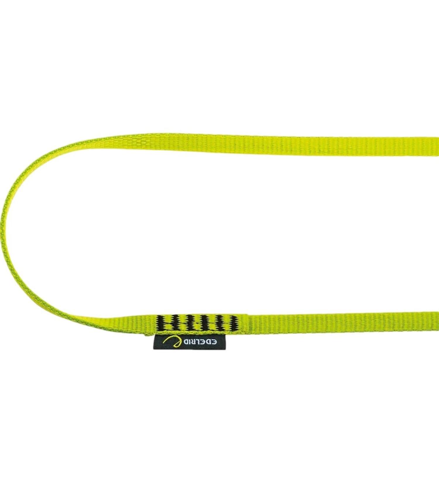 EDELRID Unisex Adult Tech Web Sling 12mm Ii Slings 12mm 60 cm neon green