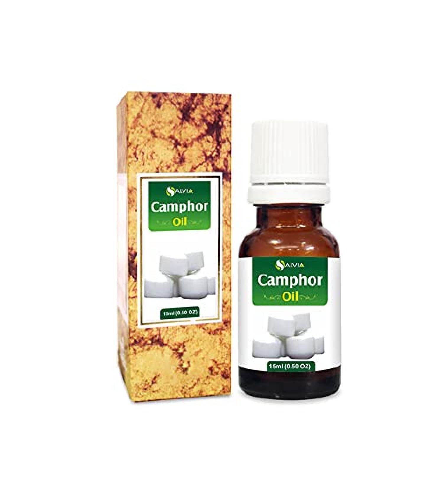 Camphor Oil (Cinnamonutn camphora) 100% Natural Pure Undiluted Uncut Carrier Oil 15ml Camphor 15 ml (Pack of 1) - Buy Online on SooperMarket.com