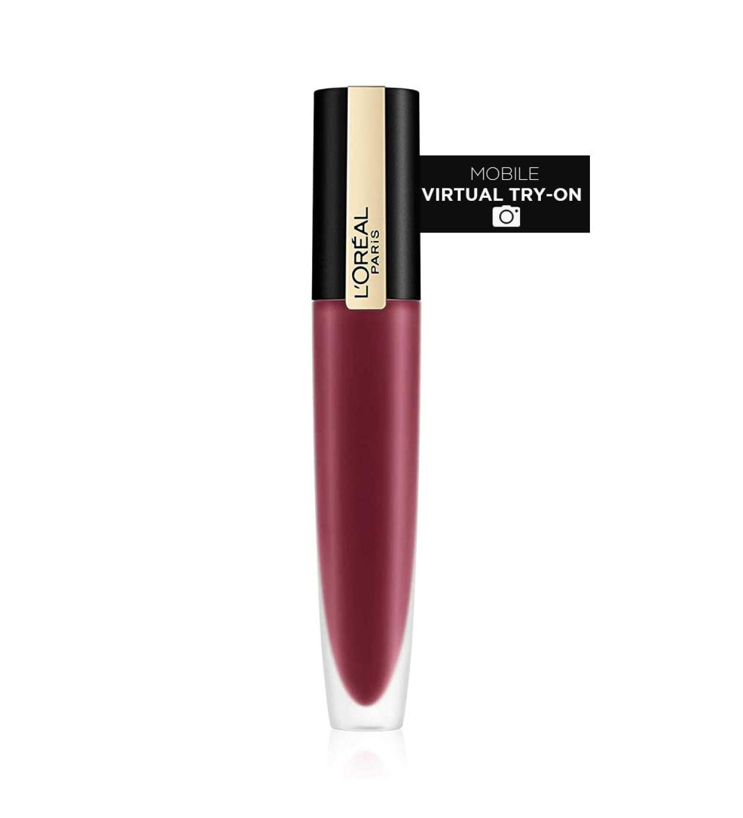 L'Oreal Paris Rouge Signature Matte Lip Stain 0.23 Fl Oz - Long-Lasting Lip Color - Buy Online on SooperMarket.com