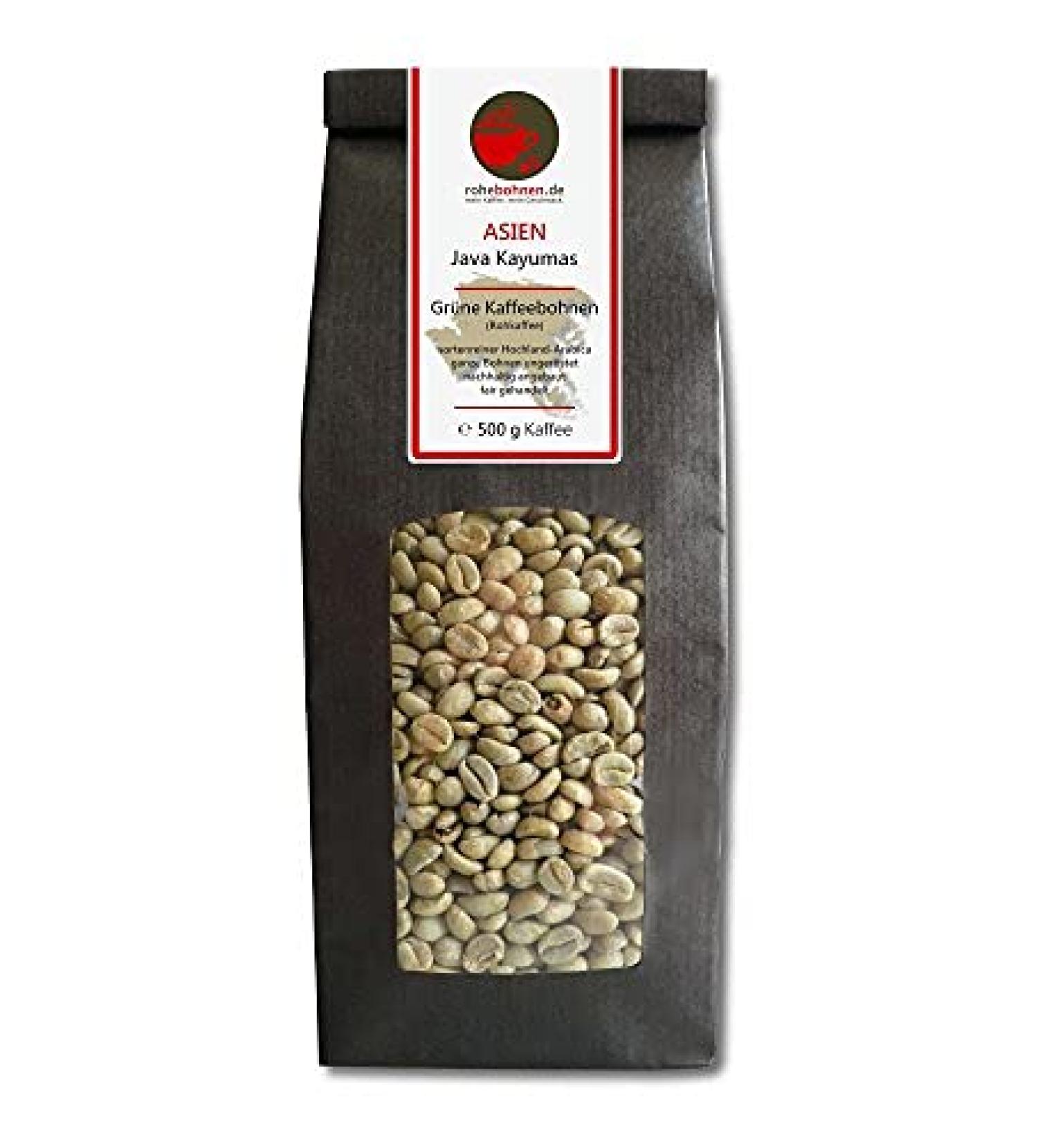 Java Kayumas Green Coffee Beans - 500g | Highland Raw Coffee Beans - Buy Online on SooperMarket.com