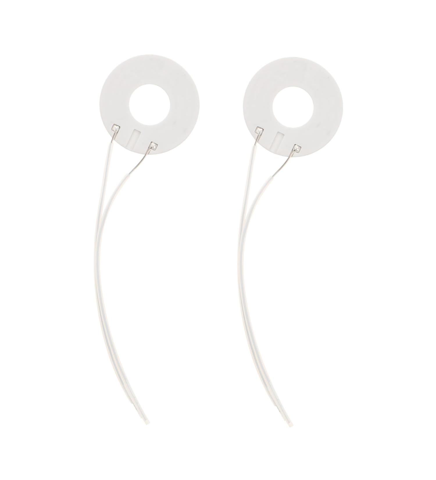 PLAFOPE 2pcs Hairdressing Ceramic Coil Heated Curlers Replacement Hot Ring Coils Heating Coil White Ceramics - Buy Online on SooperMarket.com