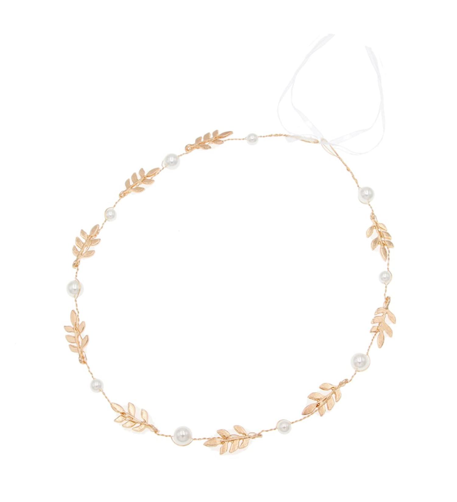 minkissy Hair Bands for Women's Hair Wedding Headband Ladies Headbands Bride Headpieces for Wedding Headwear for Women Bride Headband Gold Tiara Gold Hair Ties Bridesmaid Crystal Pearl - Buy Online on SooperMarket.com