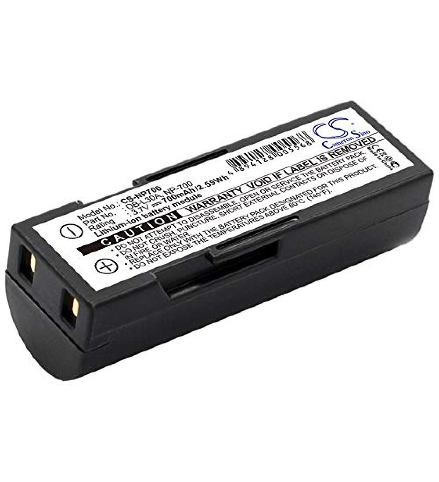 Replacement Battery for Optio Z10 | Compatible D-LI72 (700mAh) - Fast International Shipping - Buy Online on SooperMarket.com