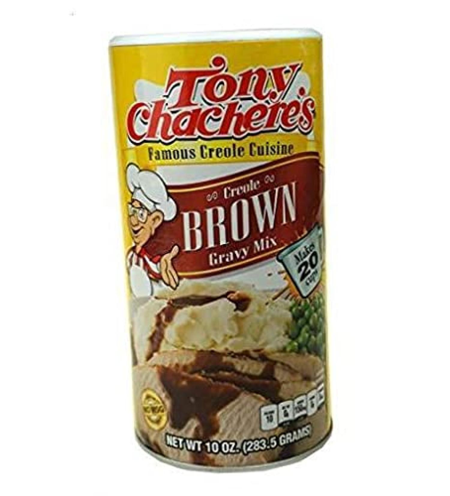 Tony Chachere's Instant Brown Gravy Mix - 10 oz (Pack of 1) - Buy Online on SooperMarket.com