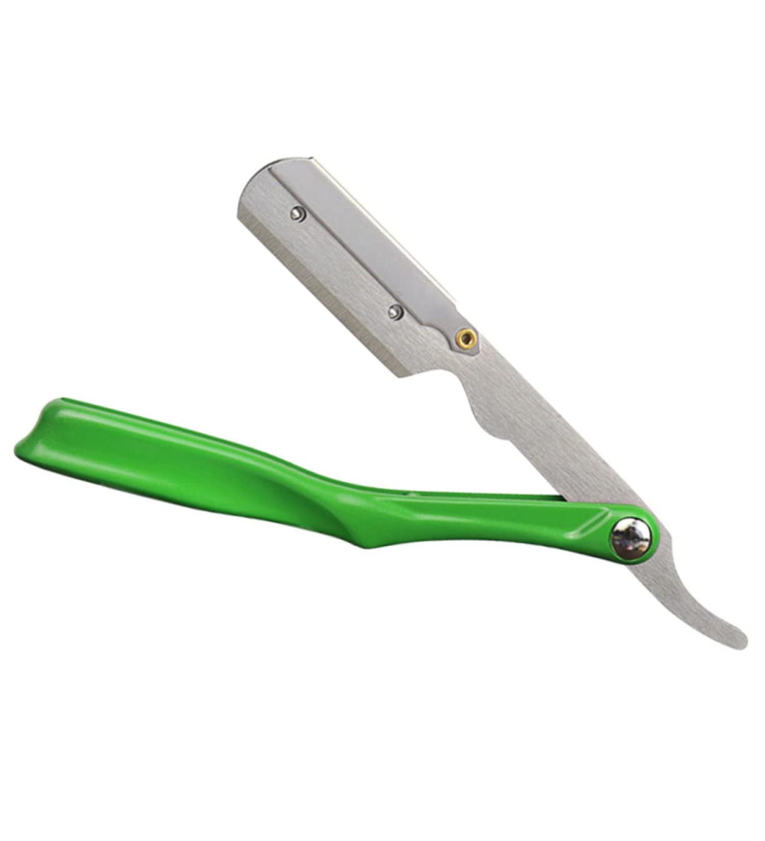 Beavorty Professional Barber Straight Razor - Stainless Steel Hair Cutting & Shaving Razor with Blades for Salons - Buy Online on SooperMarket.com