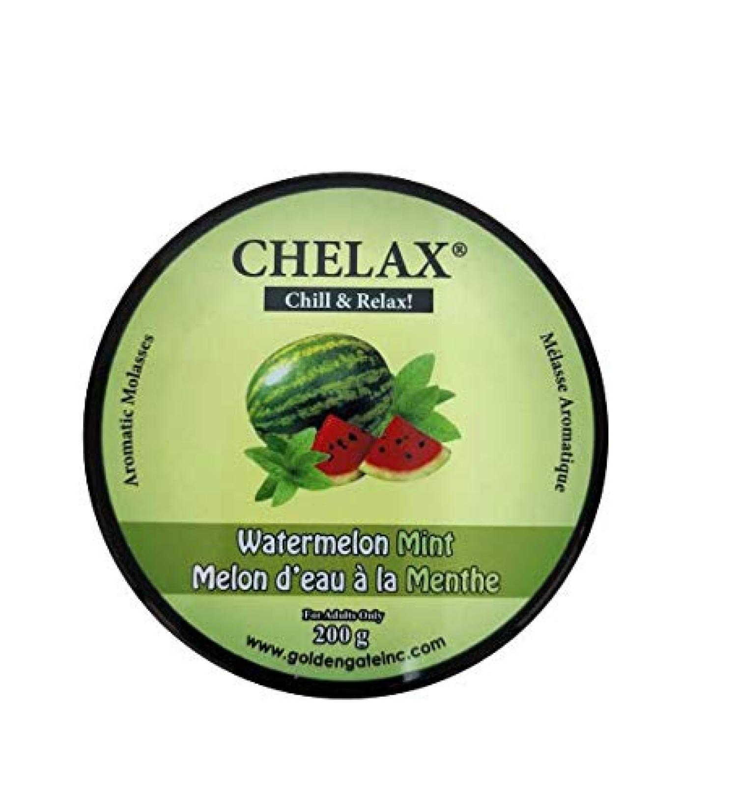 Chelax Herbal Molasses - 200g- Aromatic Molasses - Original Made in Germany - Tamper Proof Seal - Many Flavors Available (Watermelon Mint) - Buy Online on SooperMarket.com