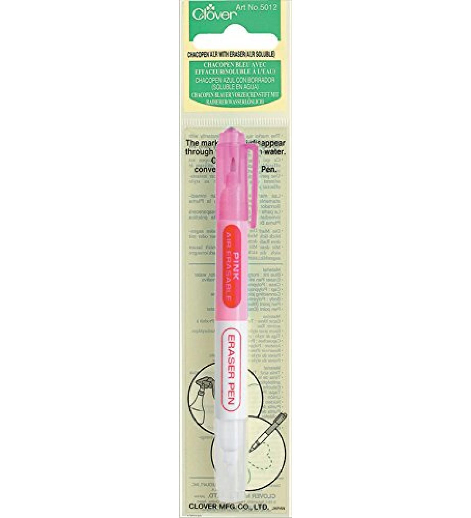 Clover Chacopen Air Erasable Pink with Eraser