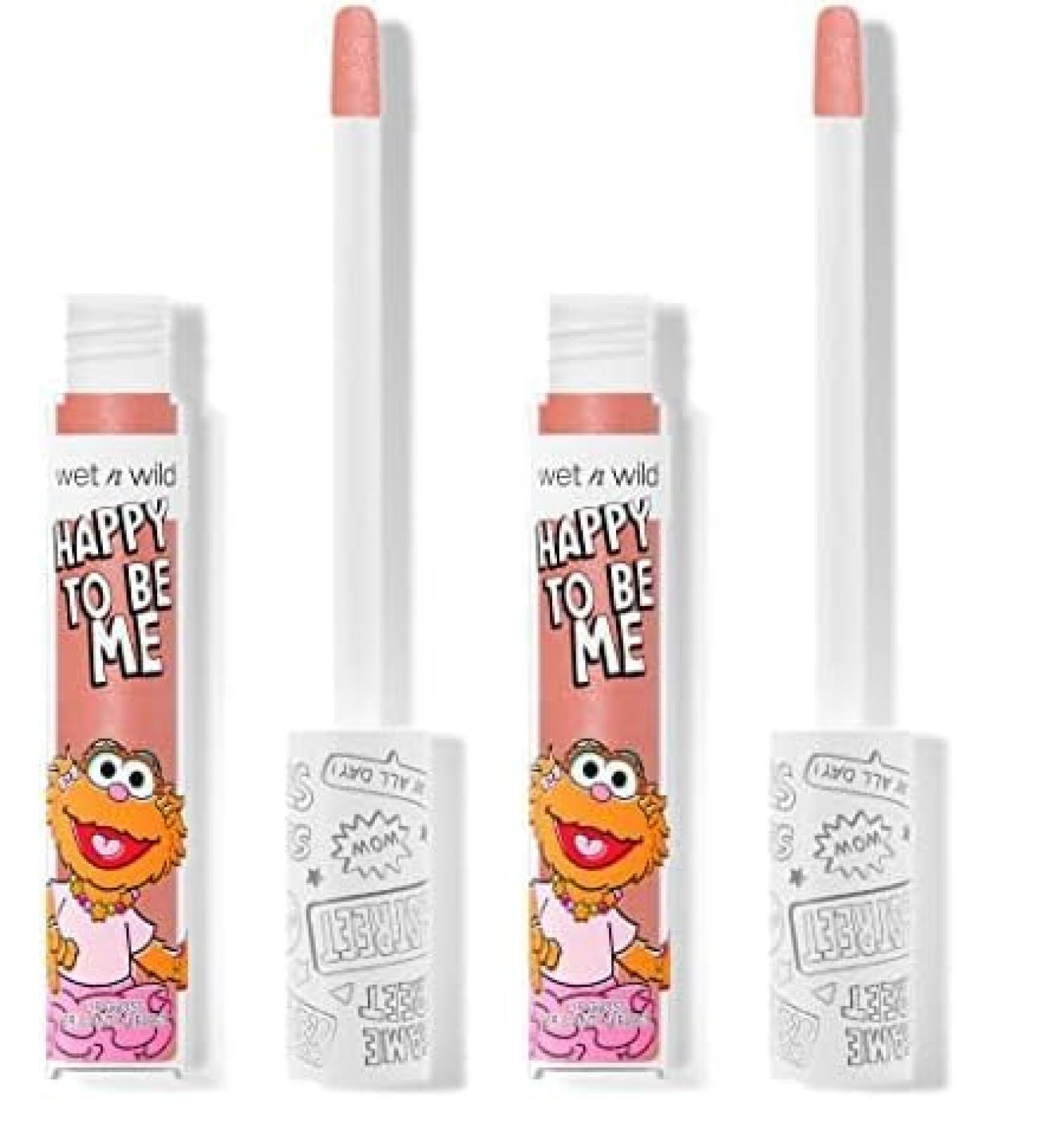 Buy Wet n Wild x Sesame Street Happy To Be Me Lip Gloss (Pack of 2) Fun-Sized & International Shipping Available - Buy Online on SooperMarket.com