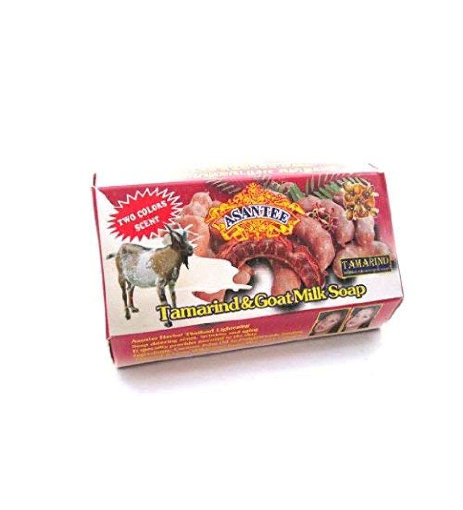 Asantee - Herbal Thailand Tamarind & Goat's Milk Whitening/ Lightening Soap 135g