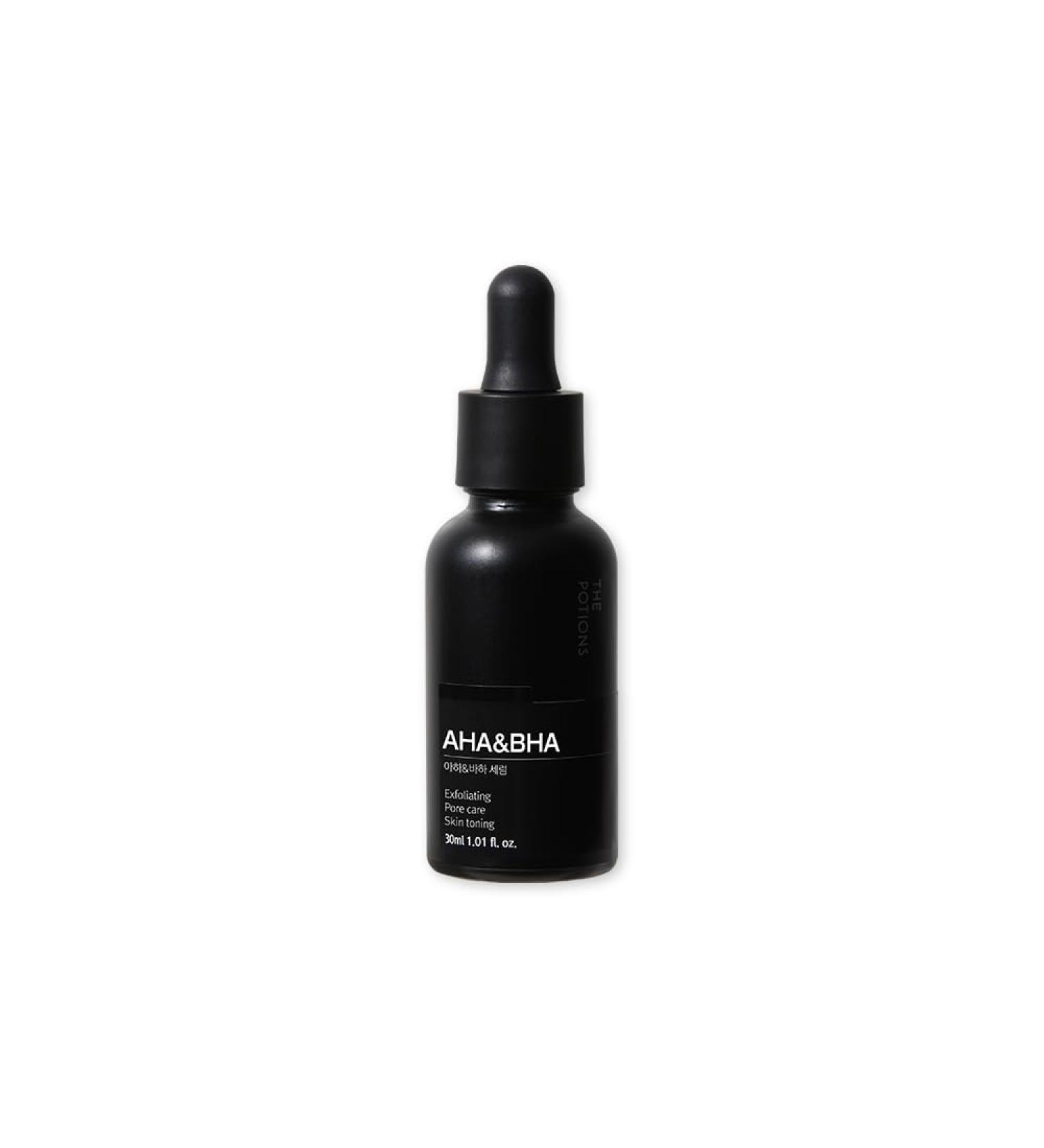 Buy The Potions AHA BHA Facial Ampoule 30ml for Sebum Control - Korean Skincare for Glowing Skin - Buy Online on SooperMarket.com