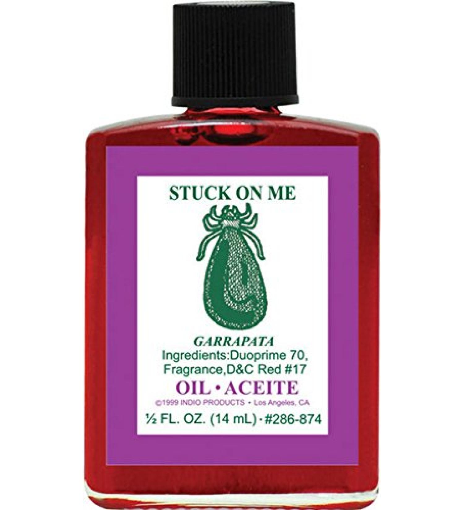 (1Pack) Indio Products Spiritual Anointing Oil- Stuck ON ME 1/2 oz