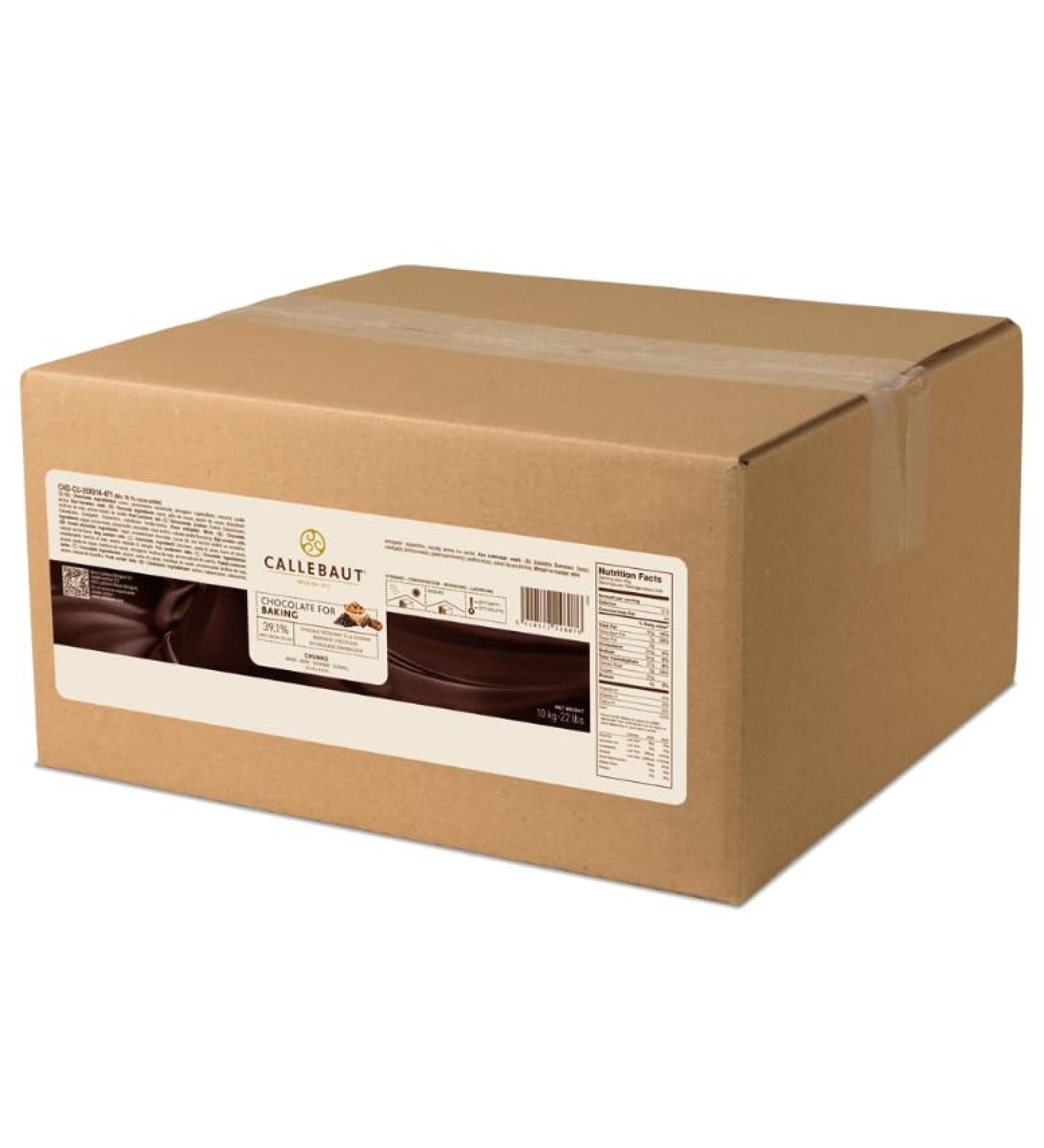 CALLEBAUT - Chocolate CHUNKS - 10kg (Dark)