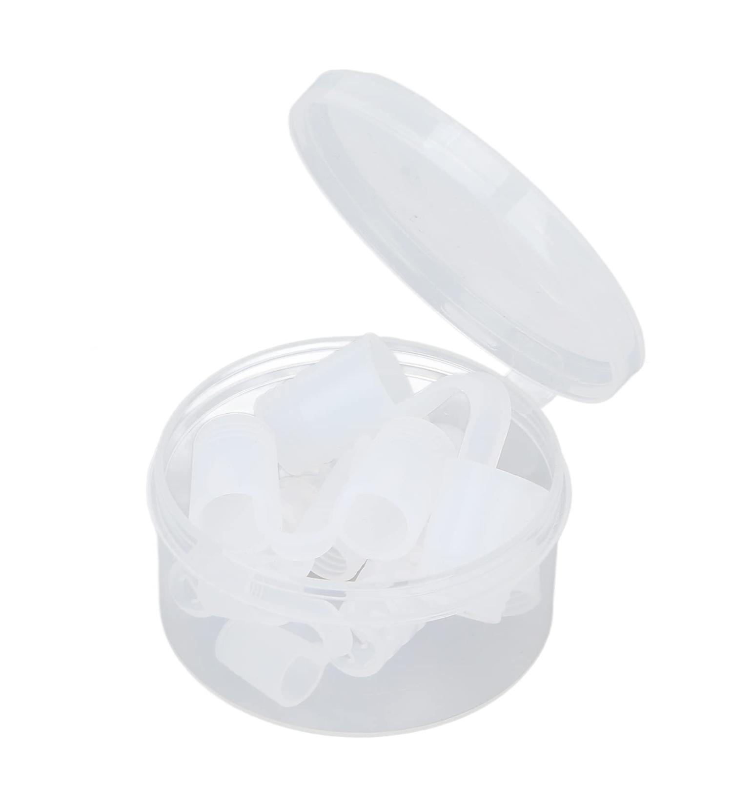 8pcs Silicone Nasal Dilator Snoring Solution for Better Sleep | Portable Nose Clamp for Nasal Breathers - Buy Online on SooperMarket.com