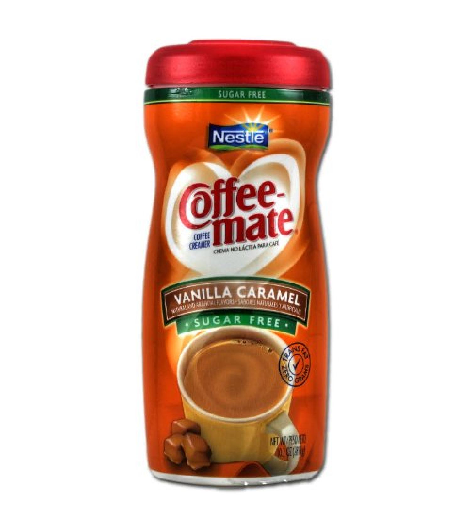 Buy Nestle Coffee Mate Vanilla Caramel Sugar-Free 289g - Delicious Creamer for International Shipping - Buy Online on SooperMarket.com