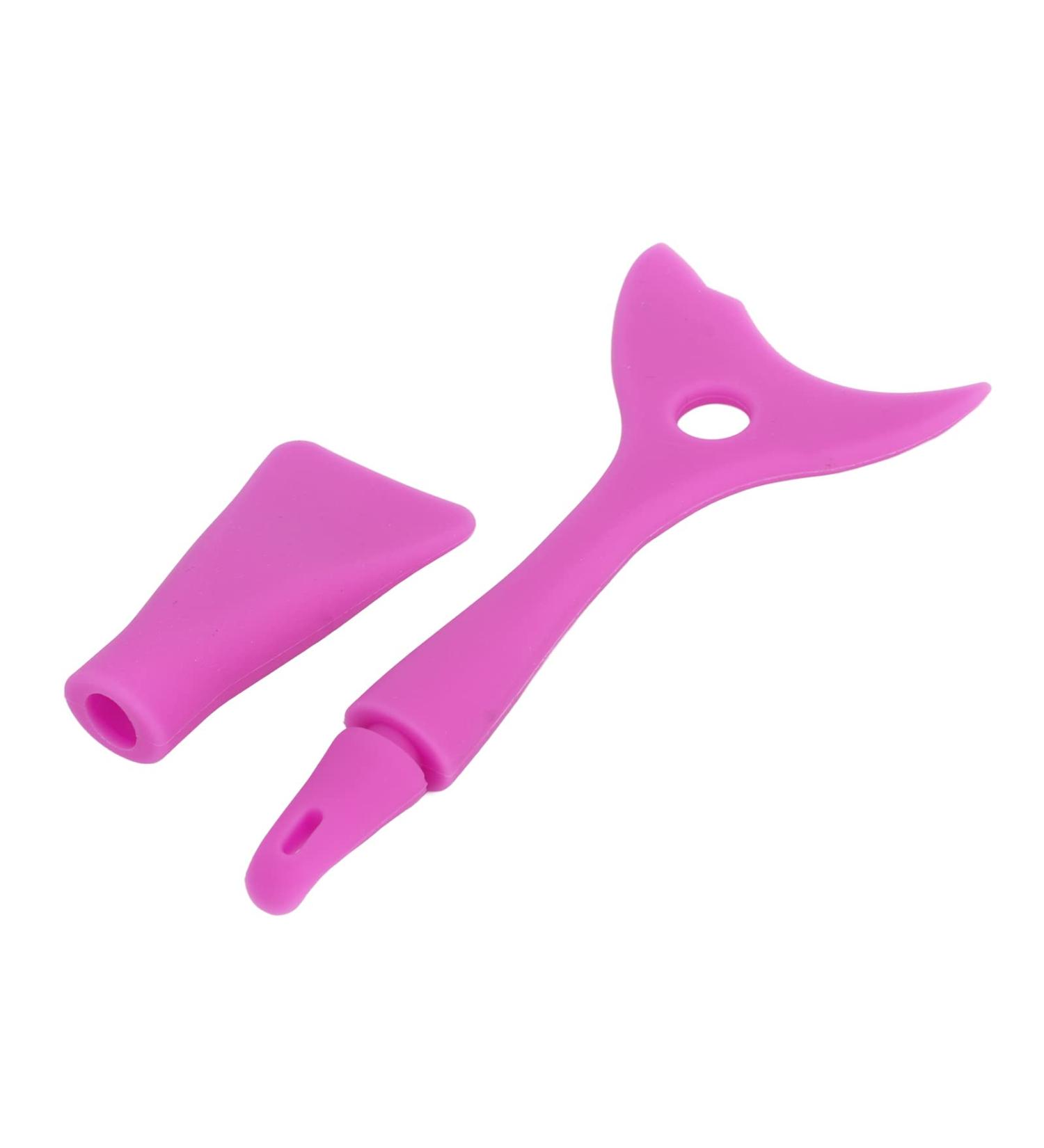 Silicone Winged Tip Soft Washable Detachable Reusable Silicone Eyeliner MultiFunction Flexible For Travel (Purple) - Buy Online on SooperMarket.com
