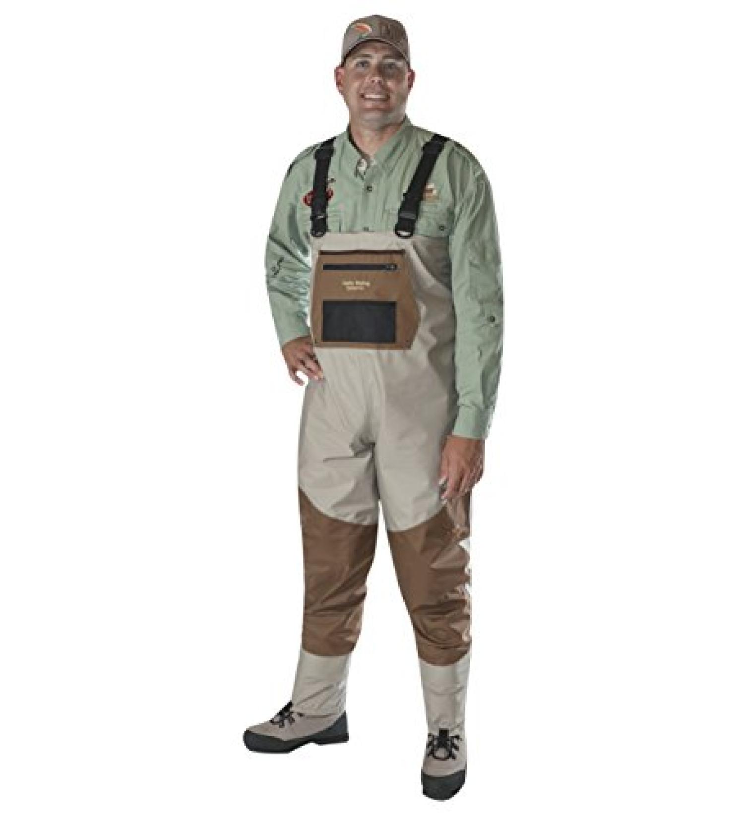 Caddis Men's 2-Tone Tauped Deluxe Stocking Foot Wader (X-Large) - Buy Online on SooperMarket.com