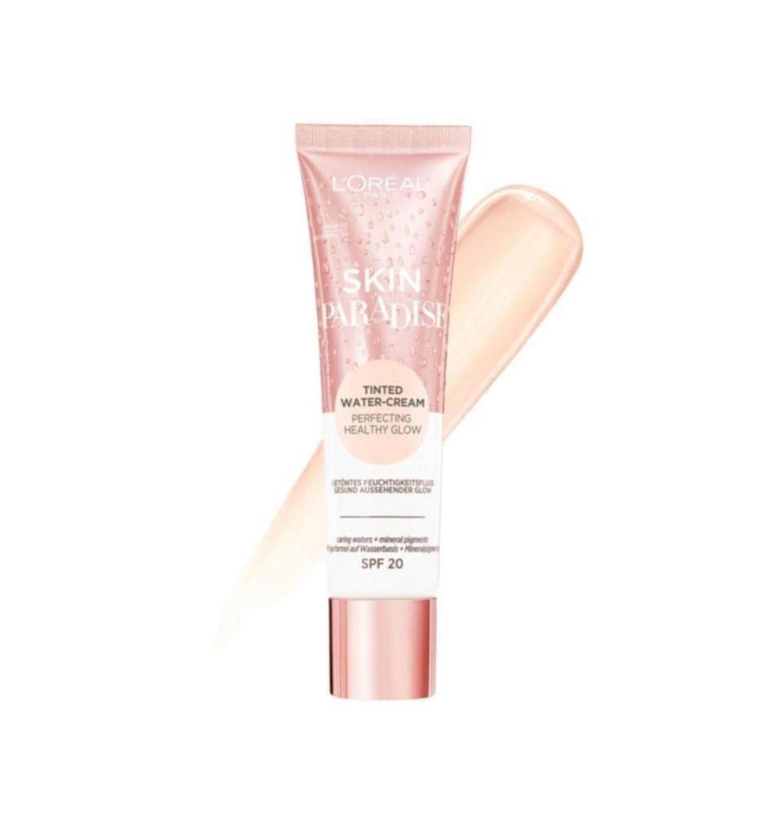 L'Oreal Paris Skin Paradise Tinted Moisturiser Up to 24h hydration SPF20 02 Fair 0.039 kg 02 Fair 0.039 kg (Pack of 1) - Buy Online on SooperMarket.com