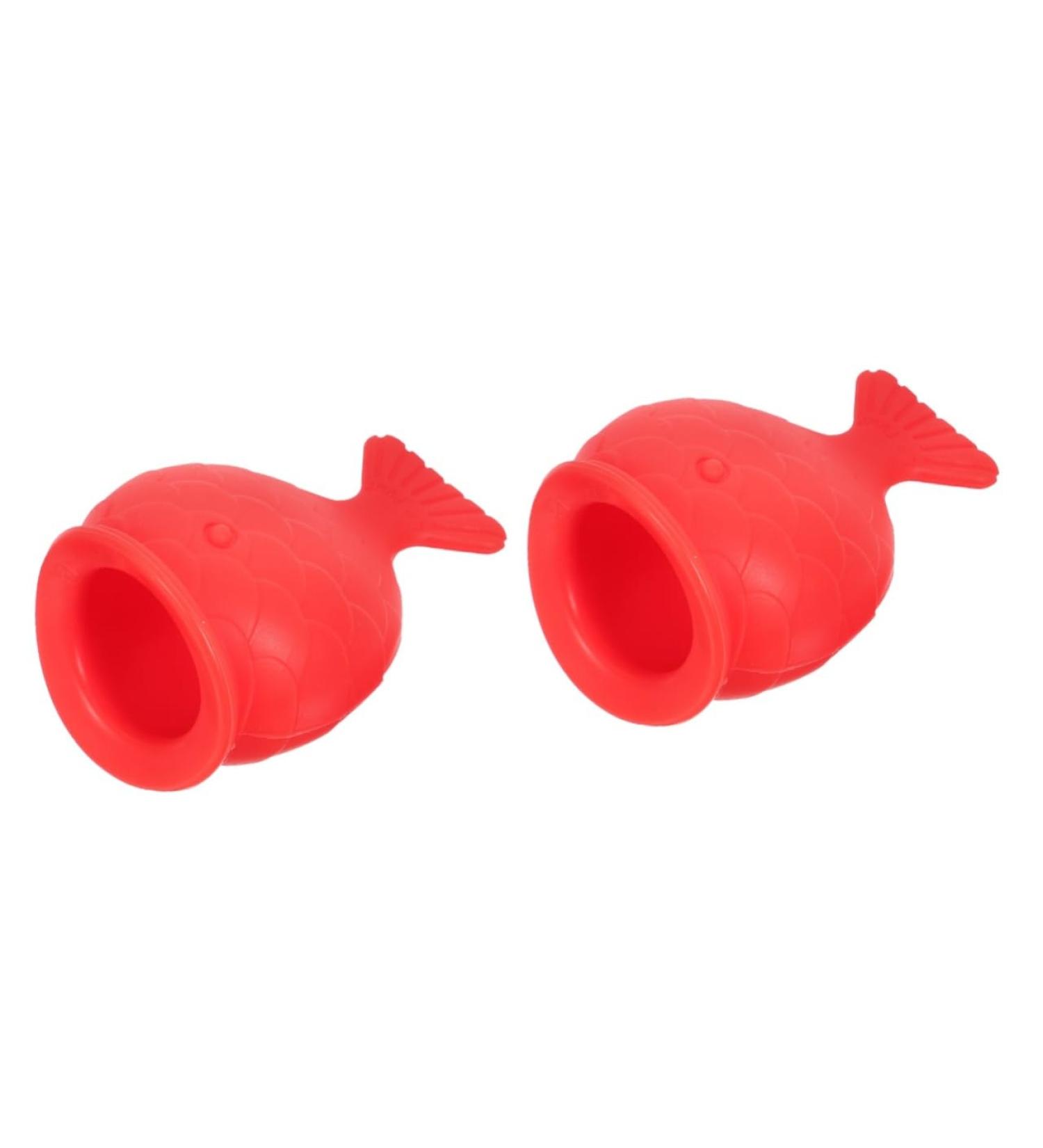 Gogogmee 2pcs Silicone Fish Lip Filler (red) Plumping Device Enhancer Lip Plumper Treatment Mouth - Buy Online on SooperMarket.com