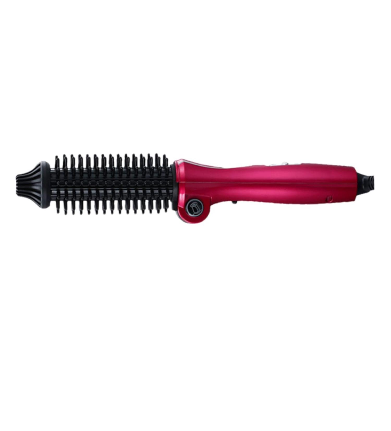 Mikinona Travel US Barrel Heated Curler Brush Ceramic Hair Long Iron Hot for Plug Curling Styler with - Buy Online on SooperMarket.com