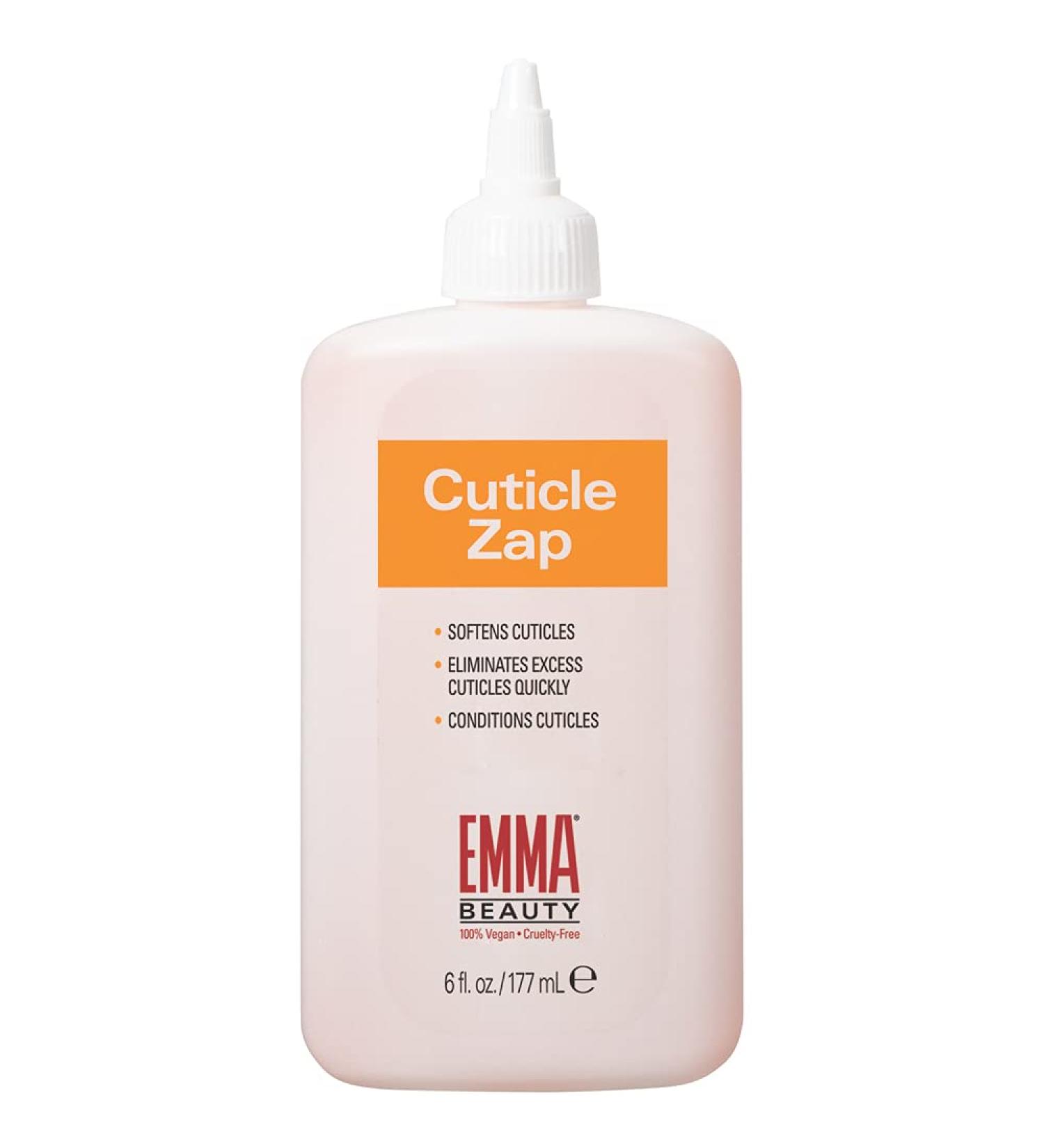 EMMA Beauty Cuticle Zap/Remover, 12+ Free Treatment, 8 Ounces 6 Ounce