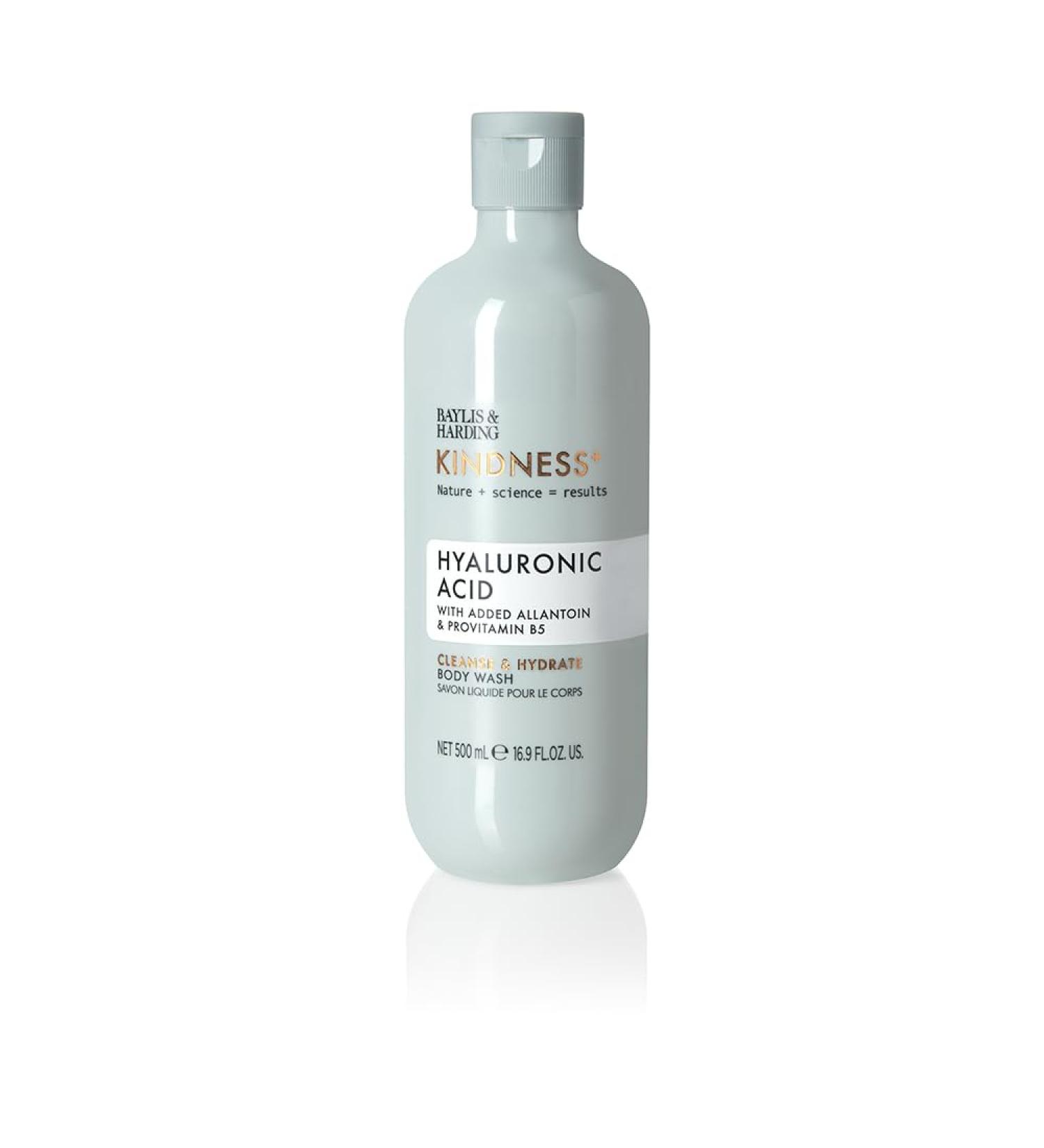 Baylis & Harding Hyaluronic Acid Cleanse & Hydrate Body Wash | 16.9 oz | Nourishing & Moisturizing | International Shipping Available - Buy Online on SooperMarket.com