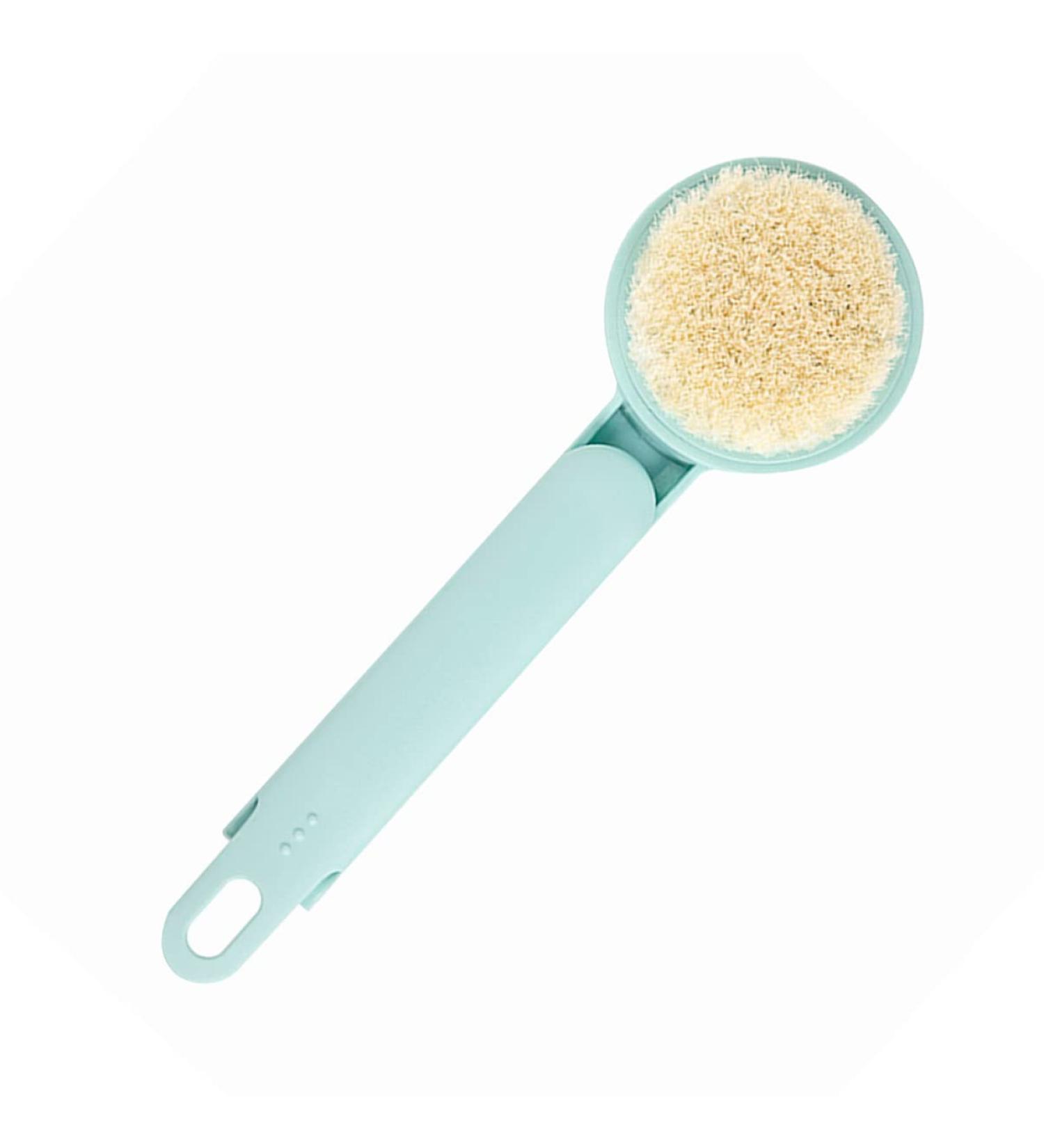 Healvian Kids Shower Massager with Bristles - Gentle Exfoliating Bath Brush for Adults - Buy Online on SooperMarket.com