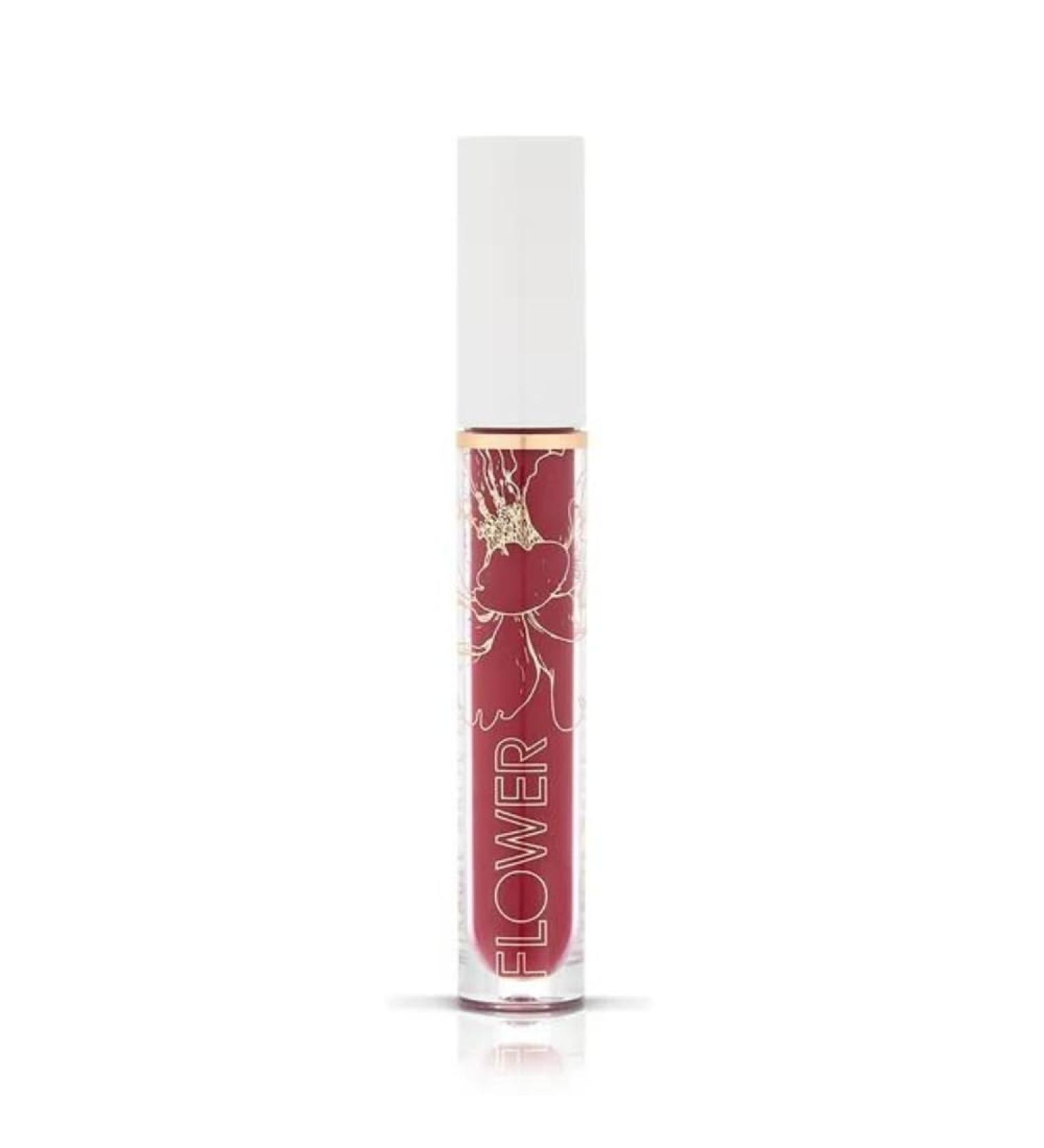 Flower Beauty Miracle Matte Liquid Lip Color - Merlot Kiss | Vividly Bold & Creaseless Matte Lipstick for All-Day Comfort - Buy Online on SooperMarket.com