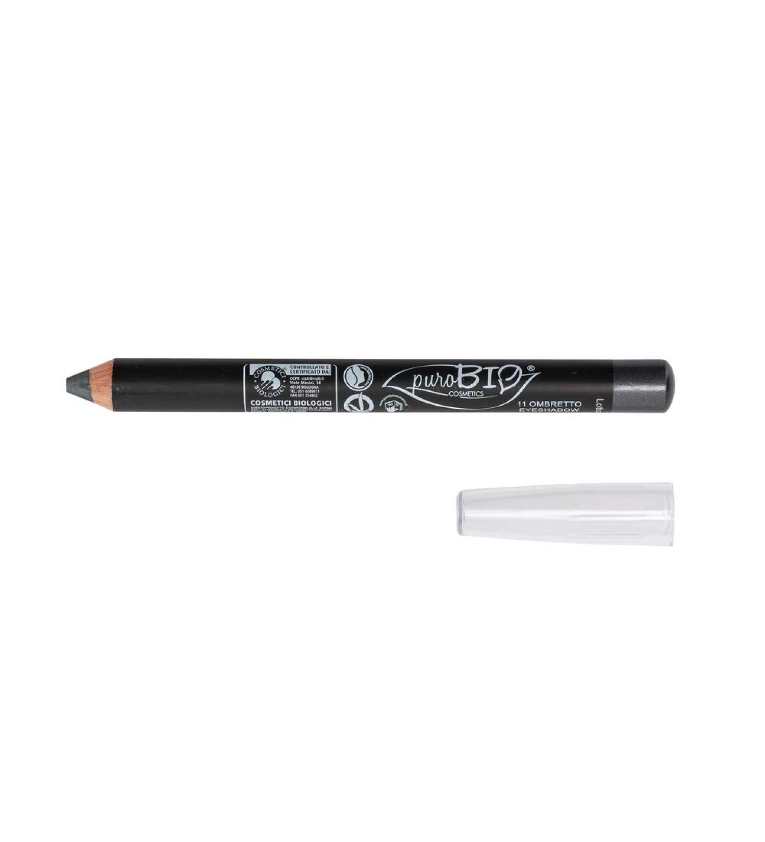 PUROBIO Eyeshadow Pencil No. 11 Grey 2.3 g No. 11 Grey 2.3 g (Pack of 1)