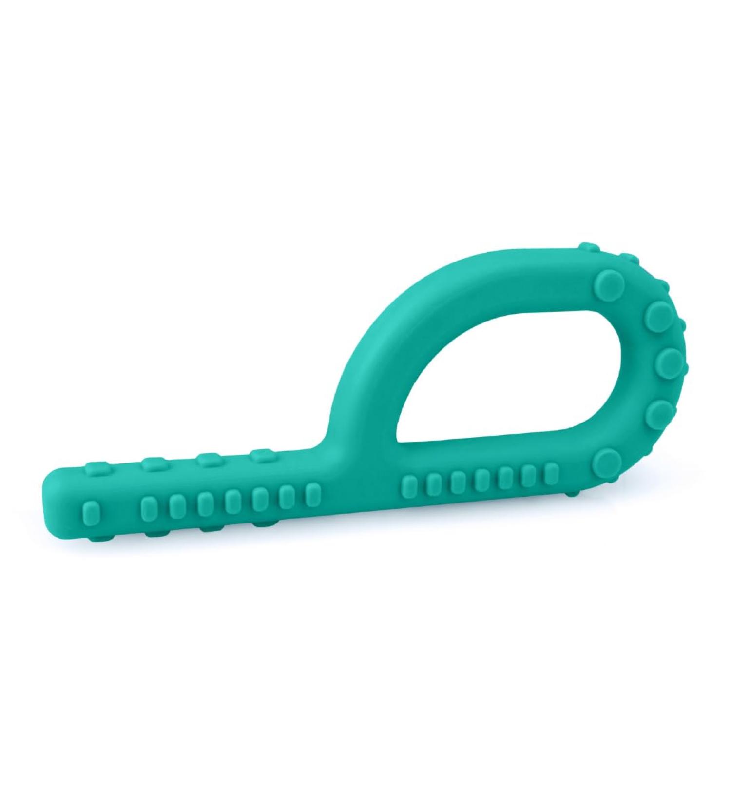 ARK Grabber Standard - Textured Medium Turquoise | Chewing & Teething Tool for Kids | Improve Jaw Motor Skills & Fine Motor Skills | Care Instructions Included - Buy Online on SooperMarket.com